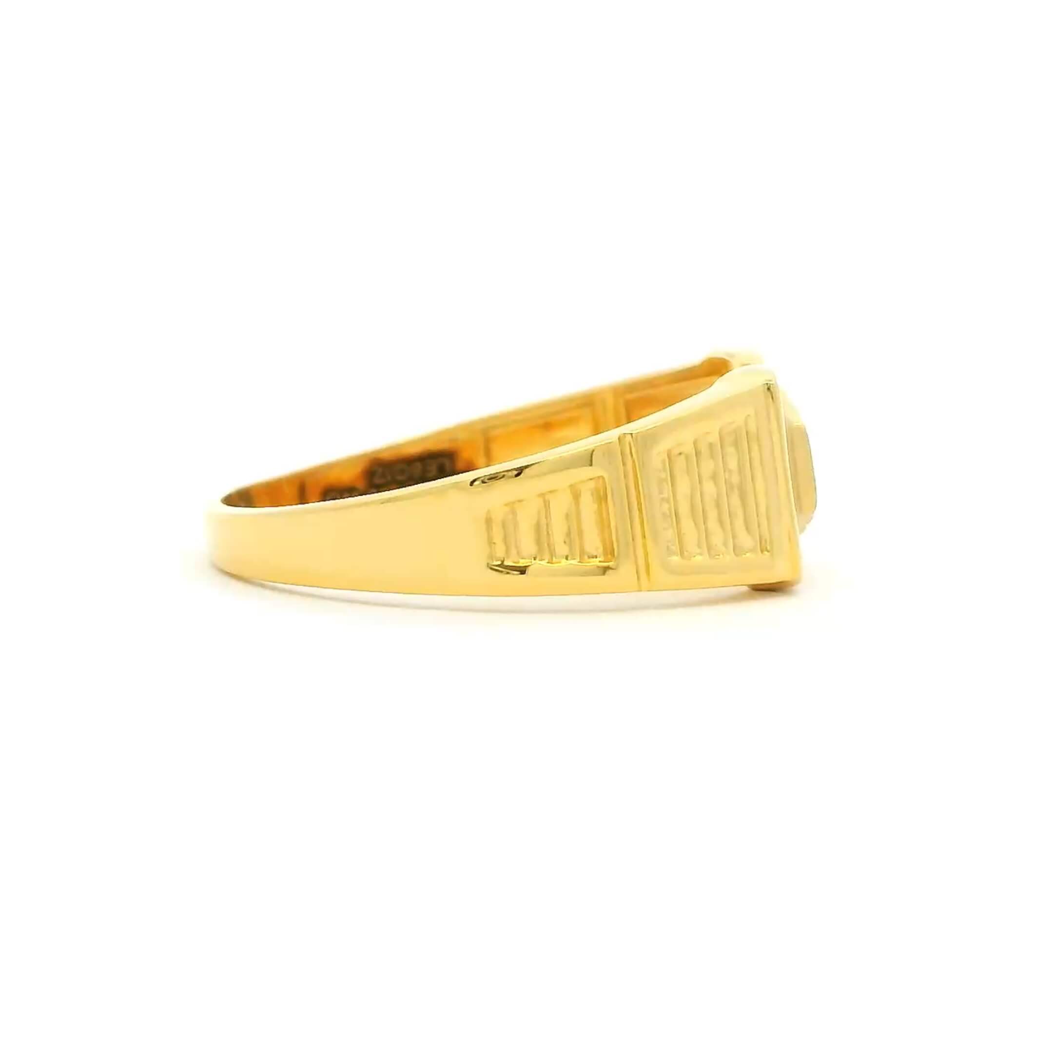 Vigour Rizz Gold Rings for Men