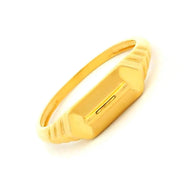 Husky Glow Men Gold Ring