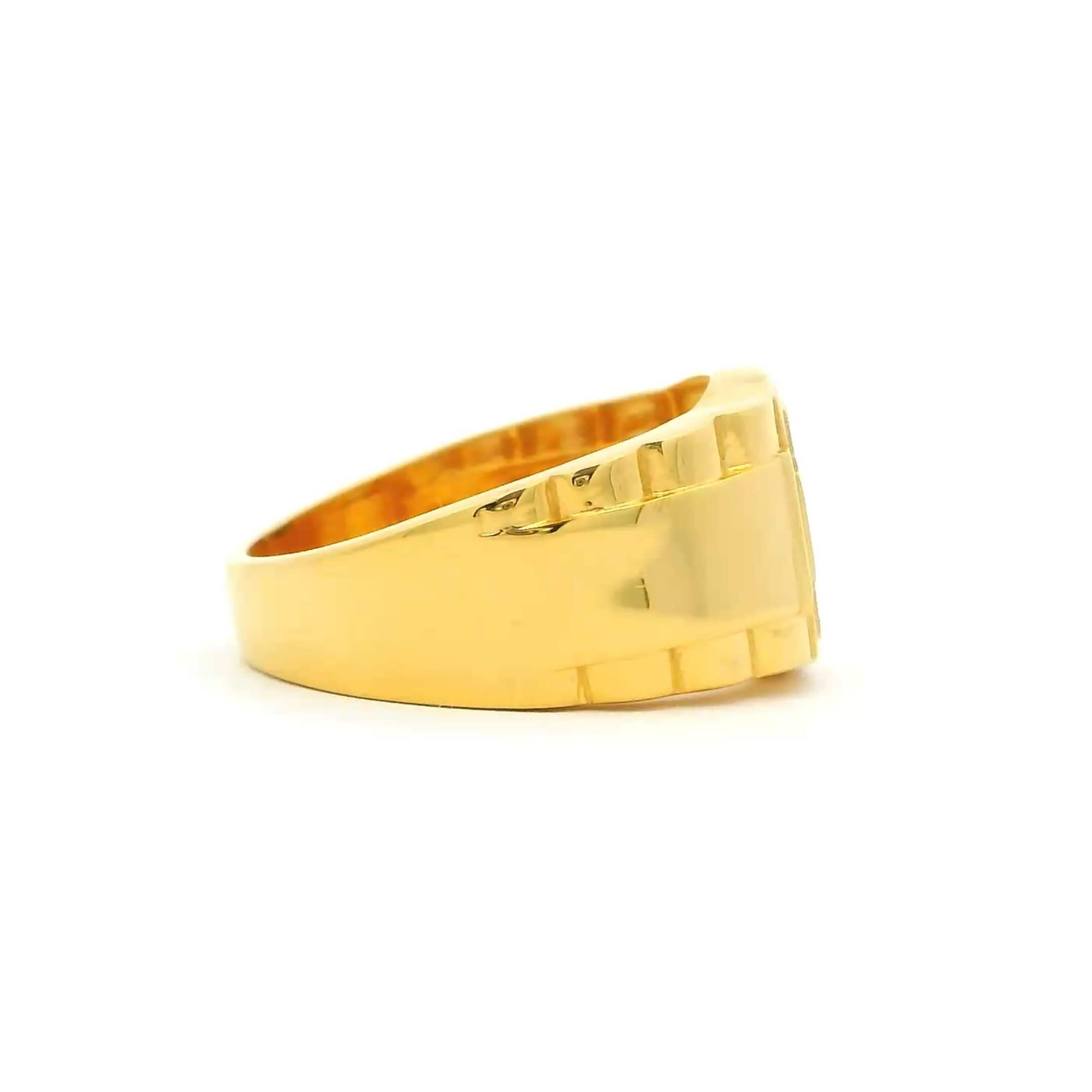 Sauve Marvel Gold Rings for Men