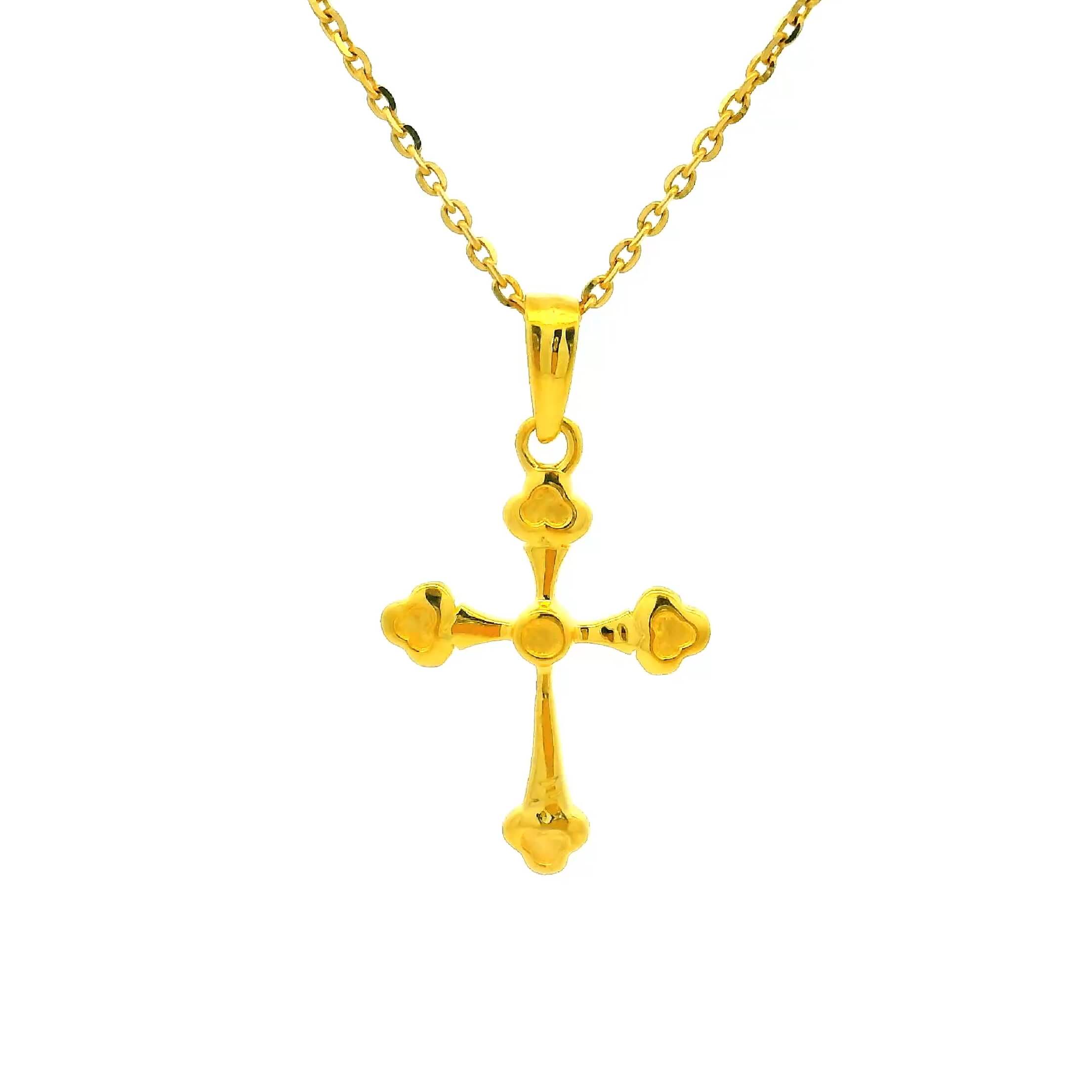 Holy Gold Christ Locket for Men