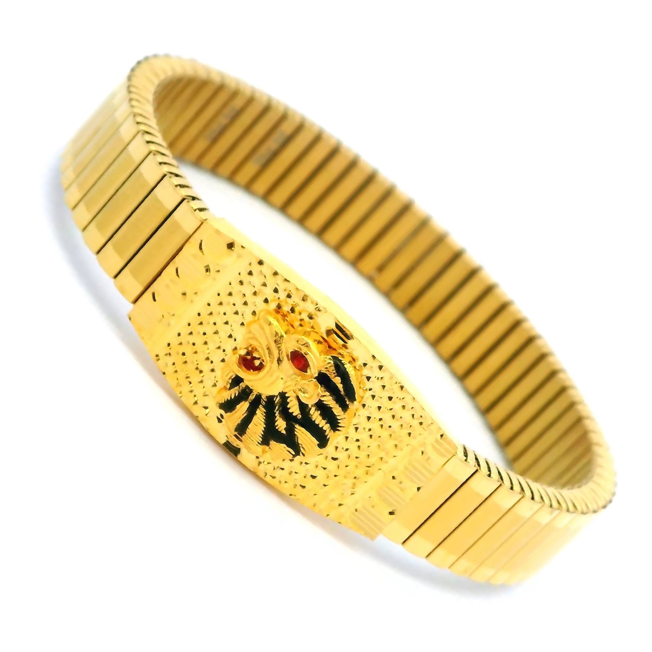 Robust Lion Signet Bracelet for Men