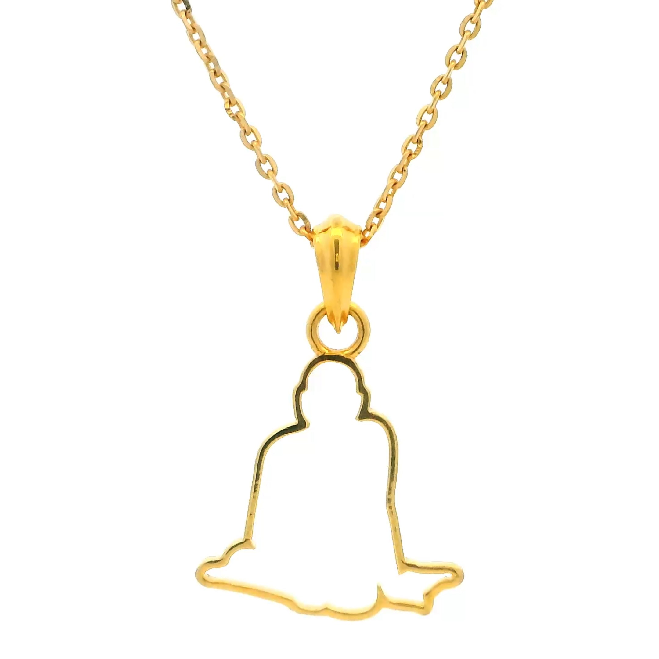 Divine 22K Gold Swami Samarth Locket for Men