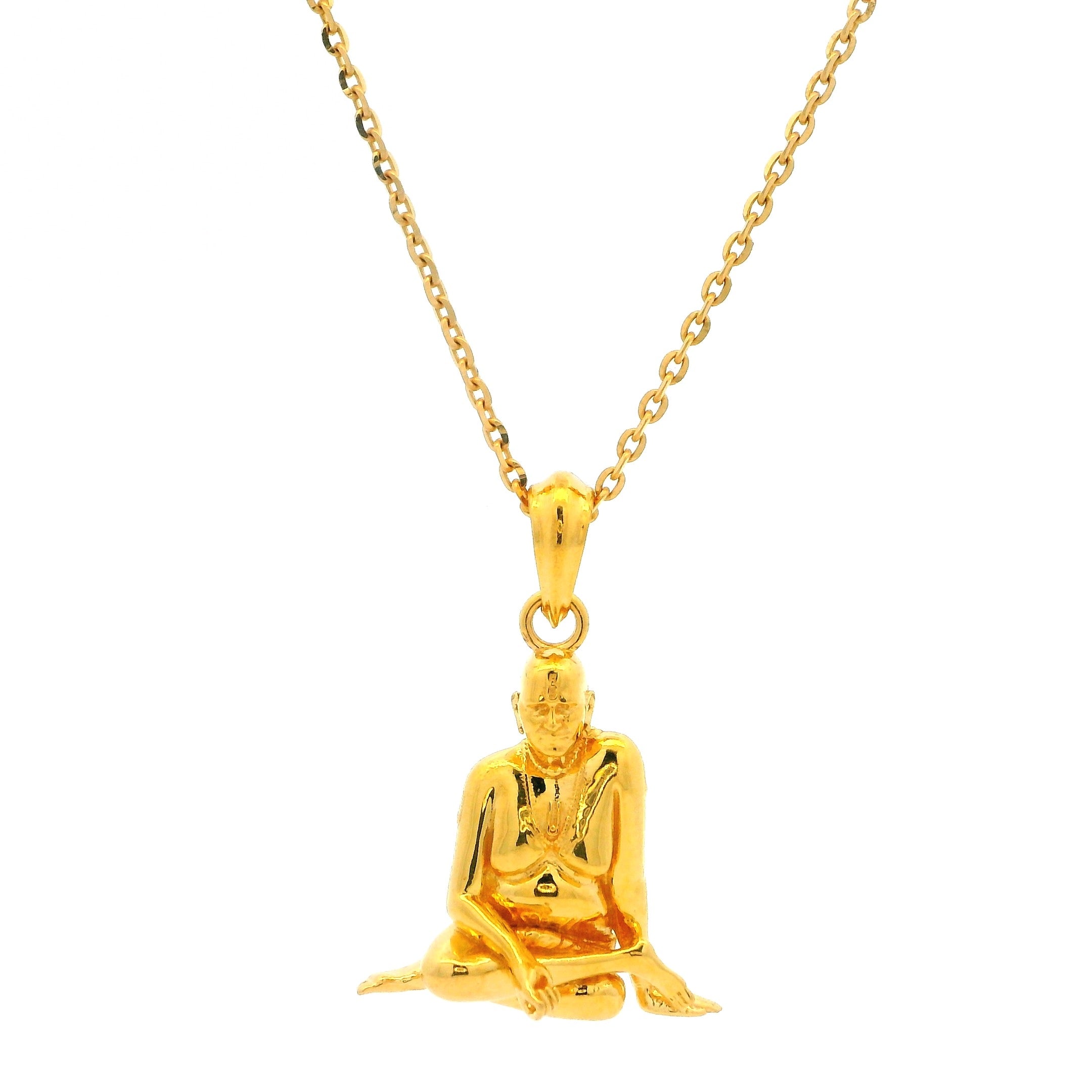 Harmonious Swami Samarth Gold Locket