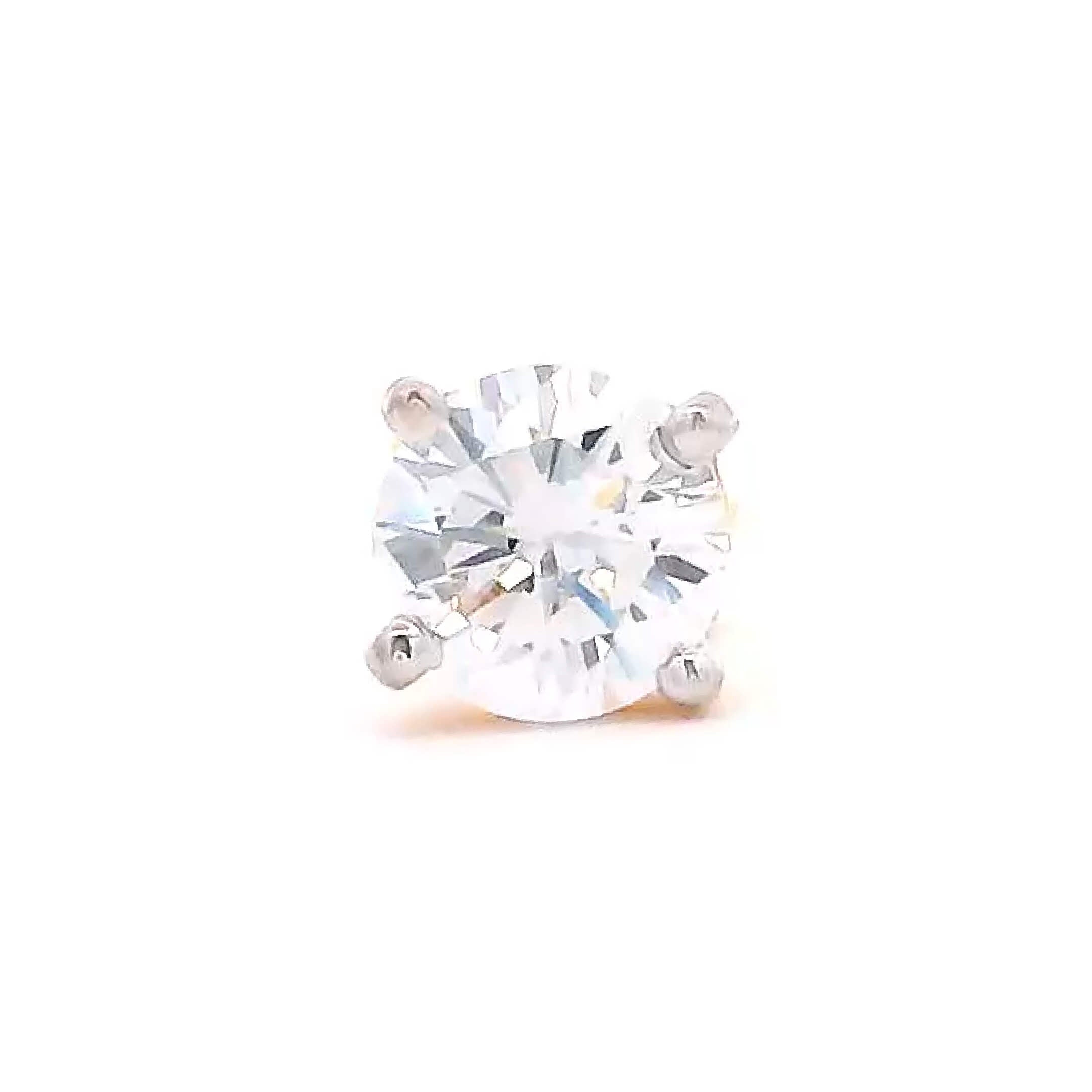 Robust Shine Men Gold Studs