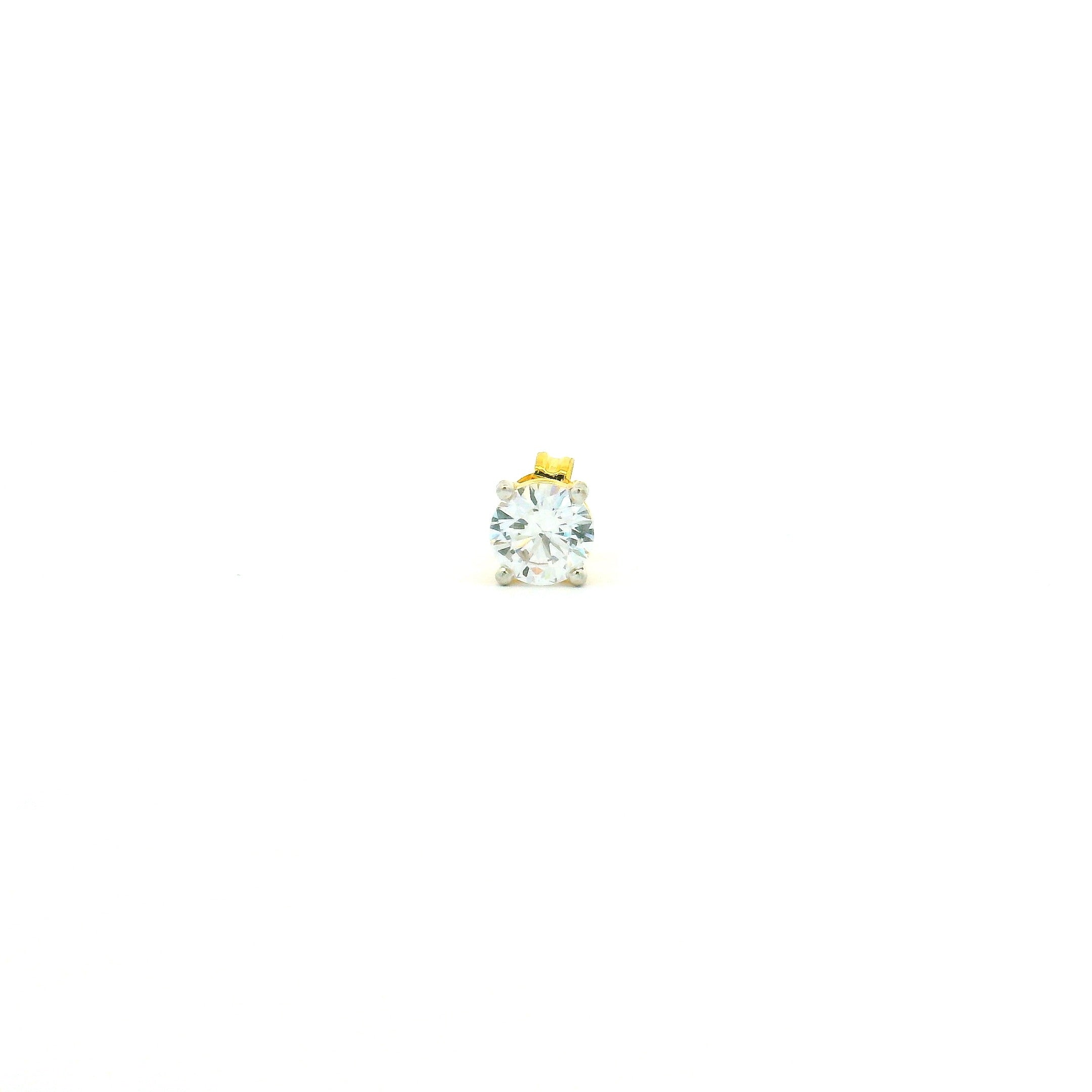 Dashing Dazzle Men Gold Studs