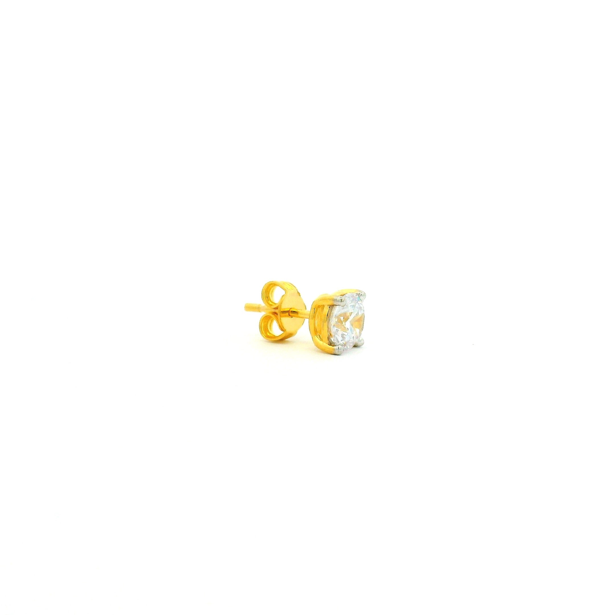 Dashing Dazzle Men Gold Studs