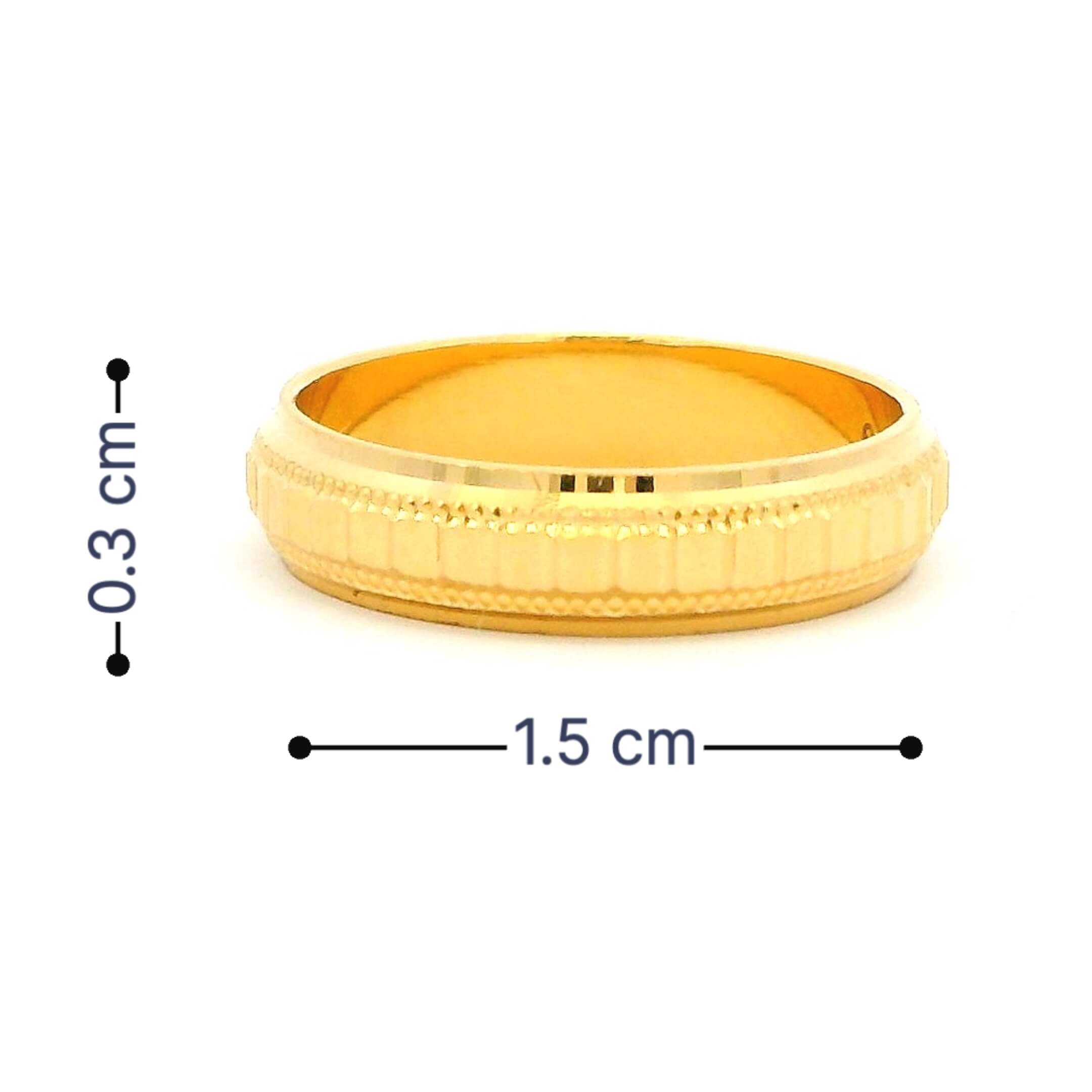 Golden Promise Gold Couple Rings