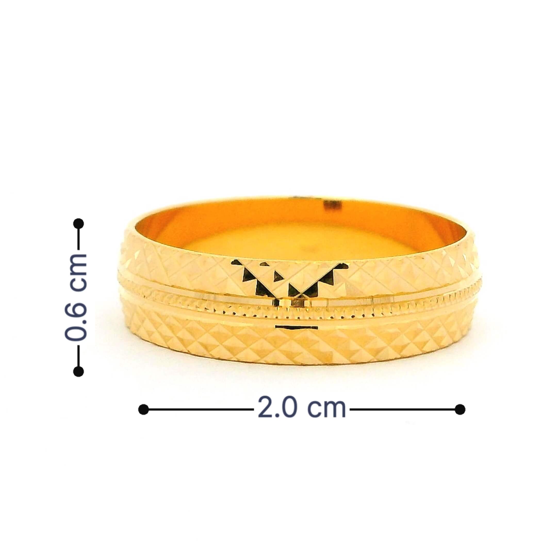 Perfect Match Gold Couple Rings