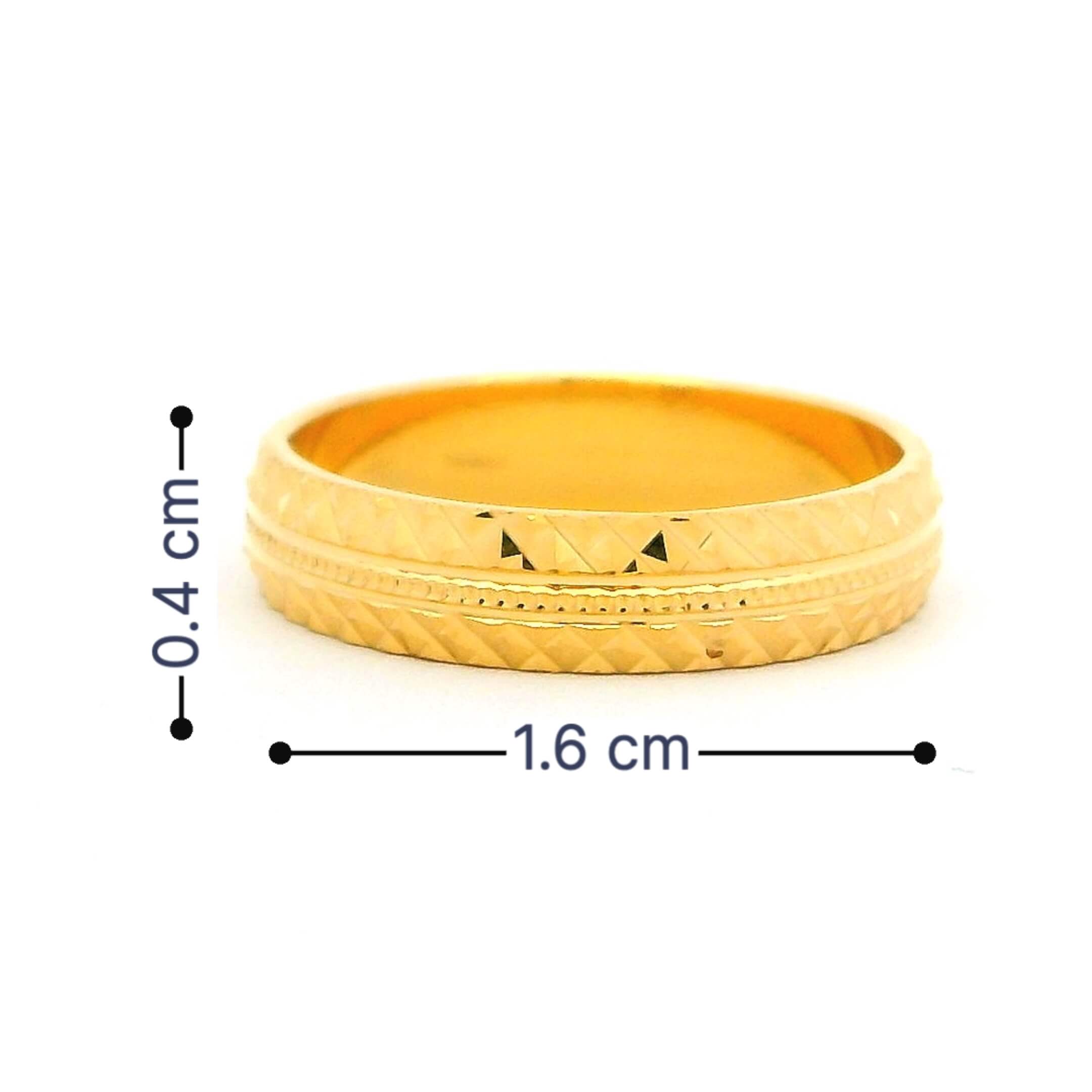 Perfect Match Gold Couple Rings