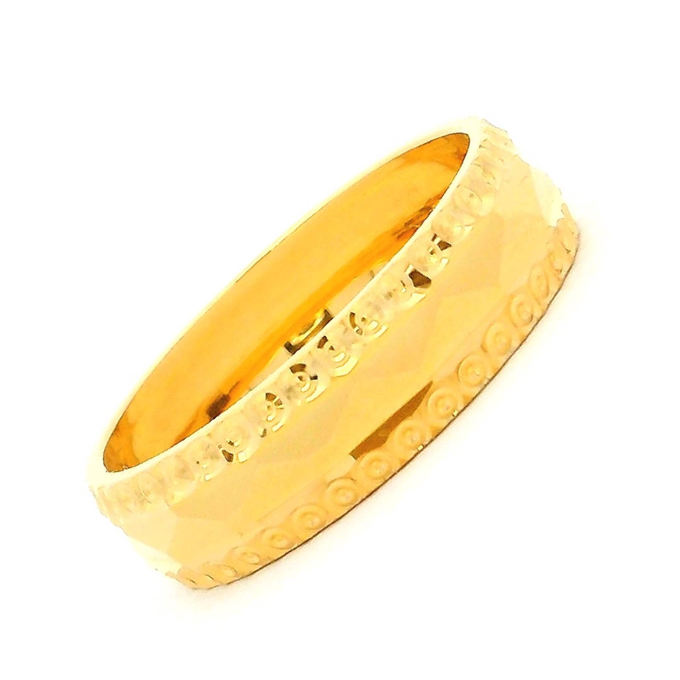 Glamourous Unity Gold Couple Rings