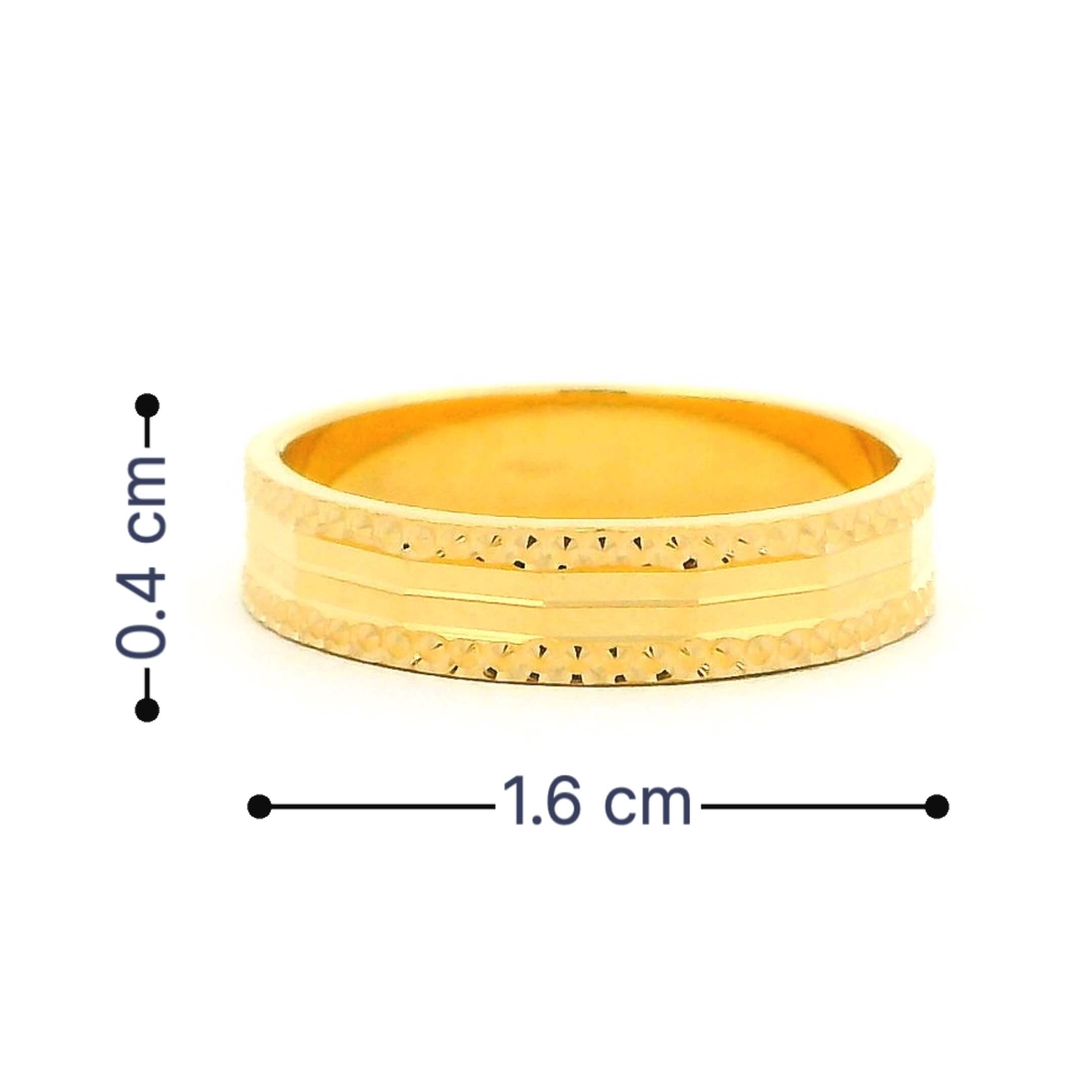 Eternal Vow Gold Couple Rings