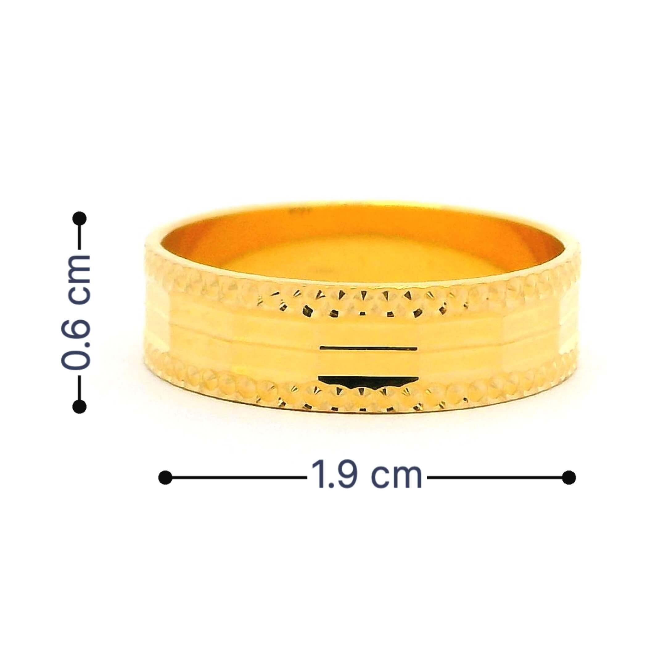 Eternal Vow Gold Couple Rings