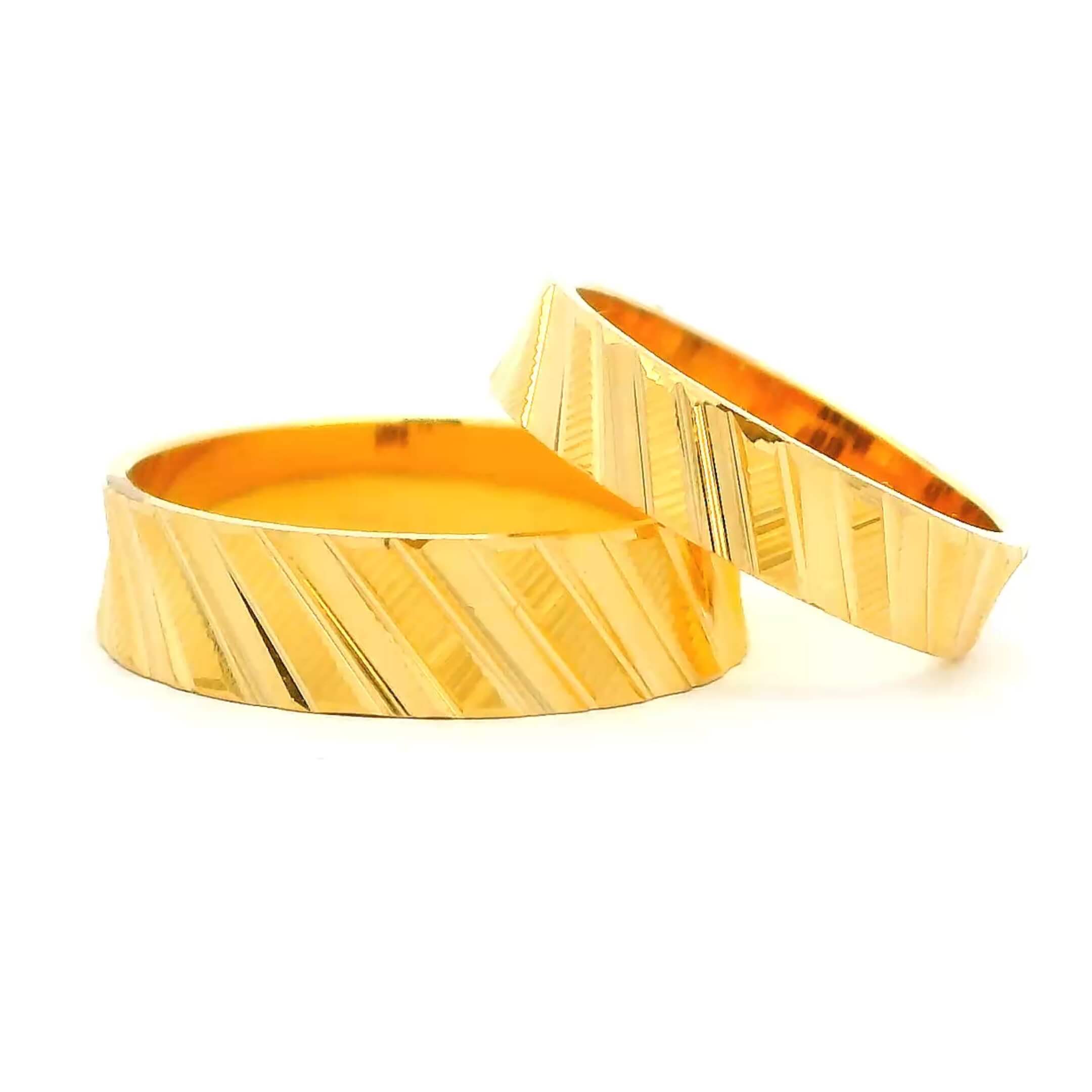Timeless Connection Gold Couple Rings