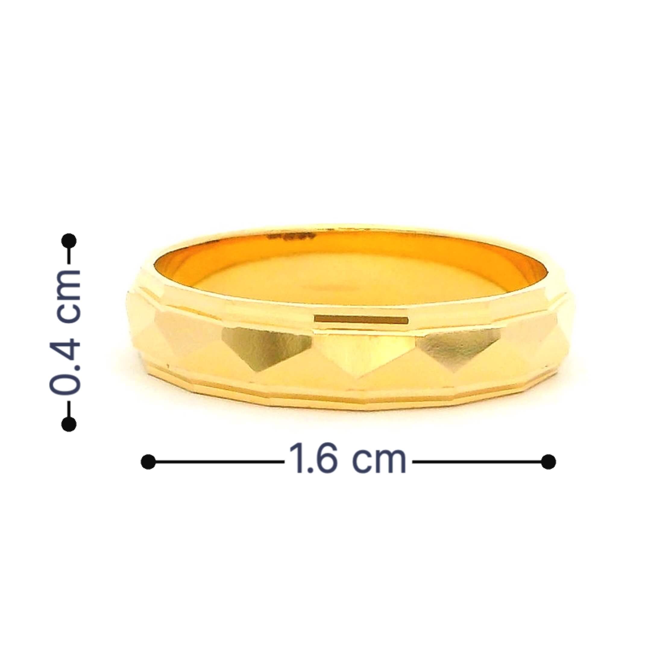 Eternal Promise Gold Couple Rings