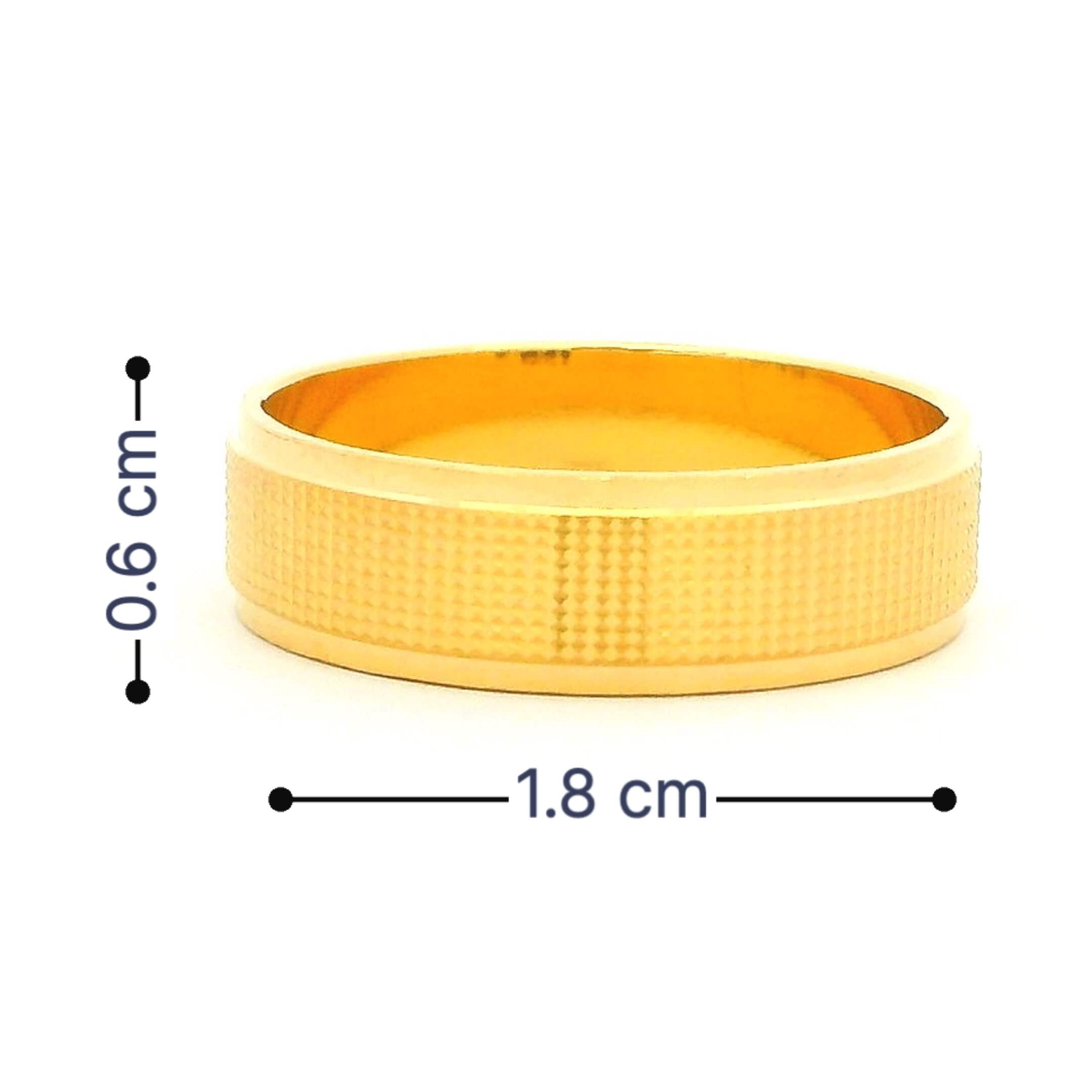 Glimmer in Love Gold Couple Rings