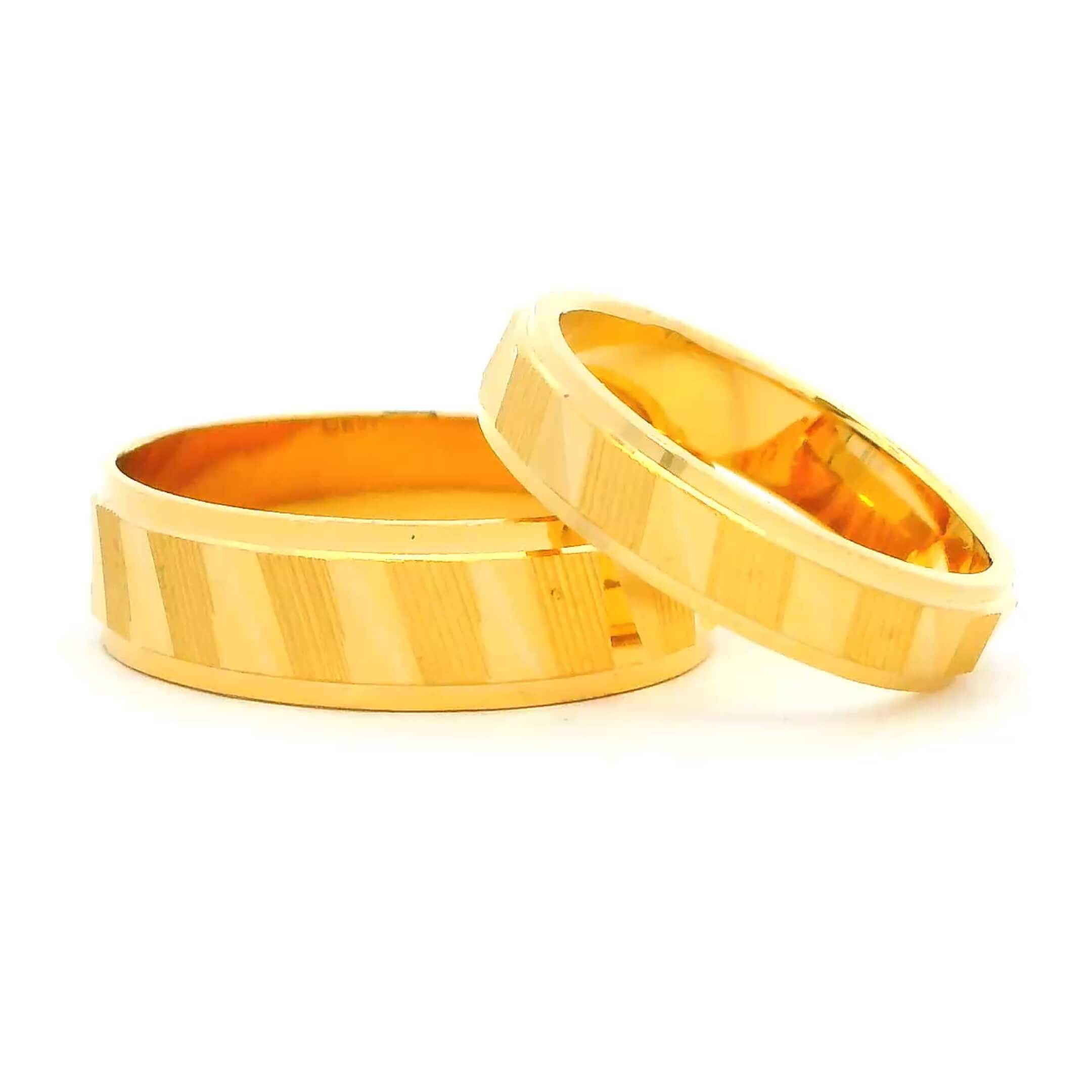 Love in Grace Gold Couple Rings