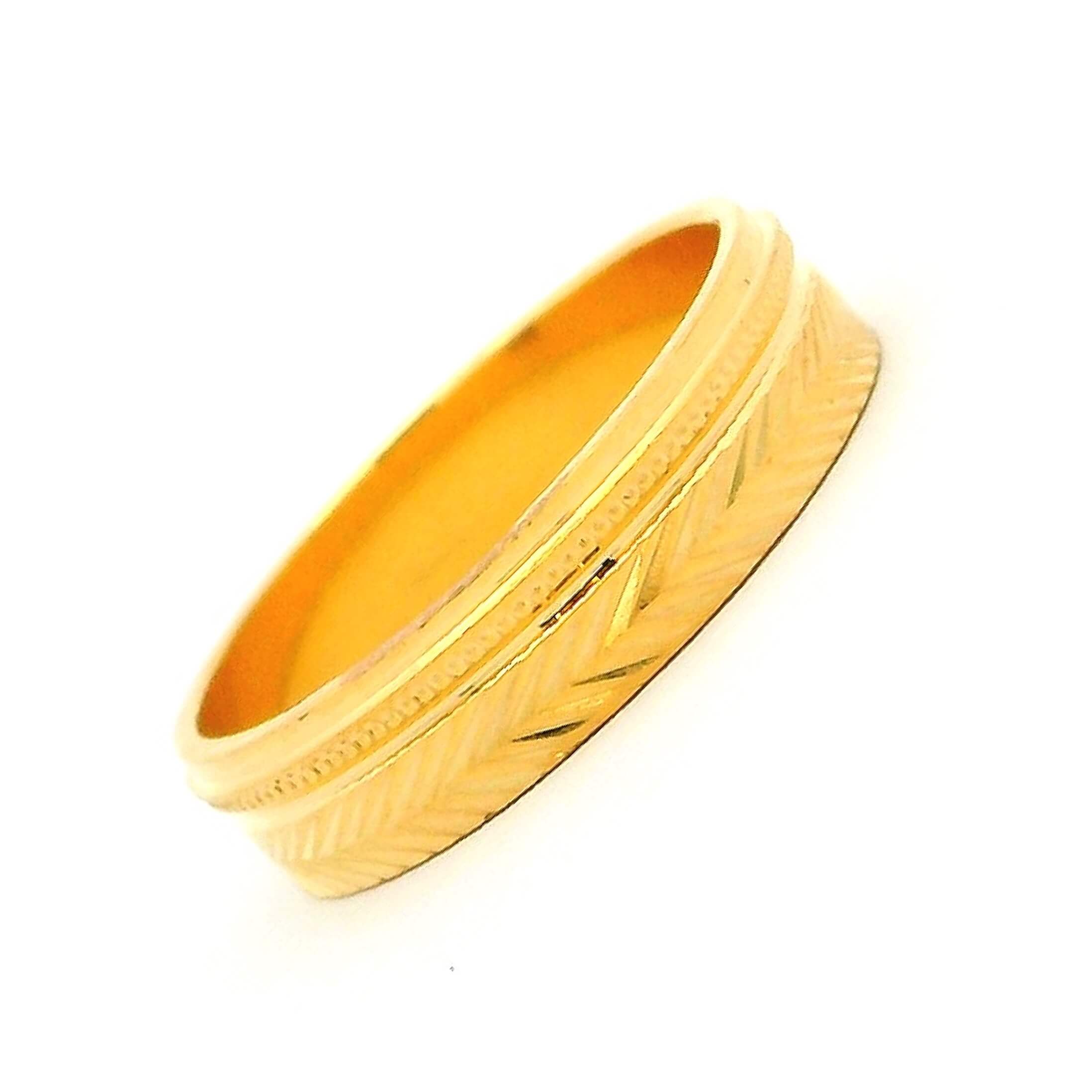Yours Forever Gold Couple Rings