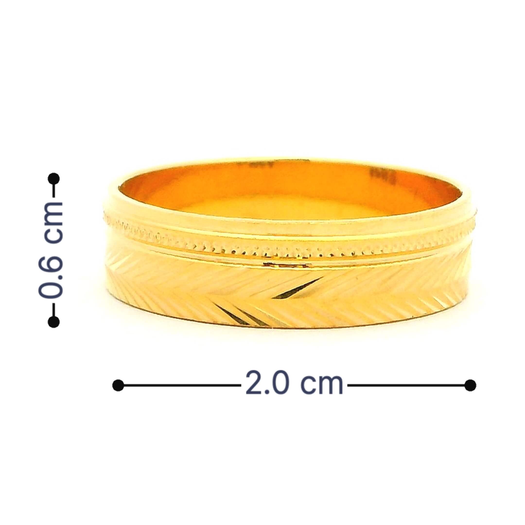Yours Forever Gold Couple Rings