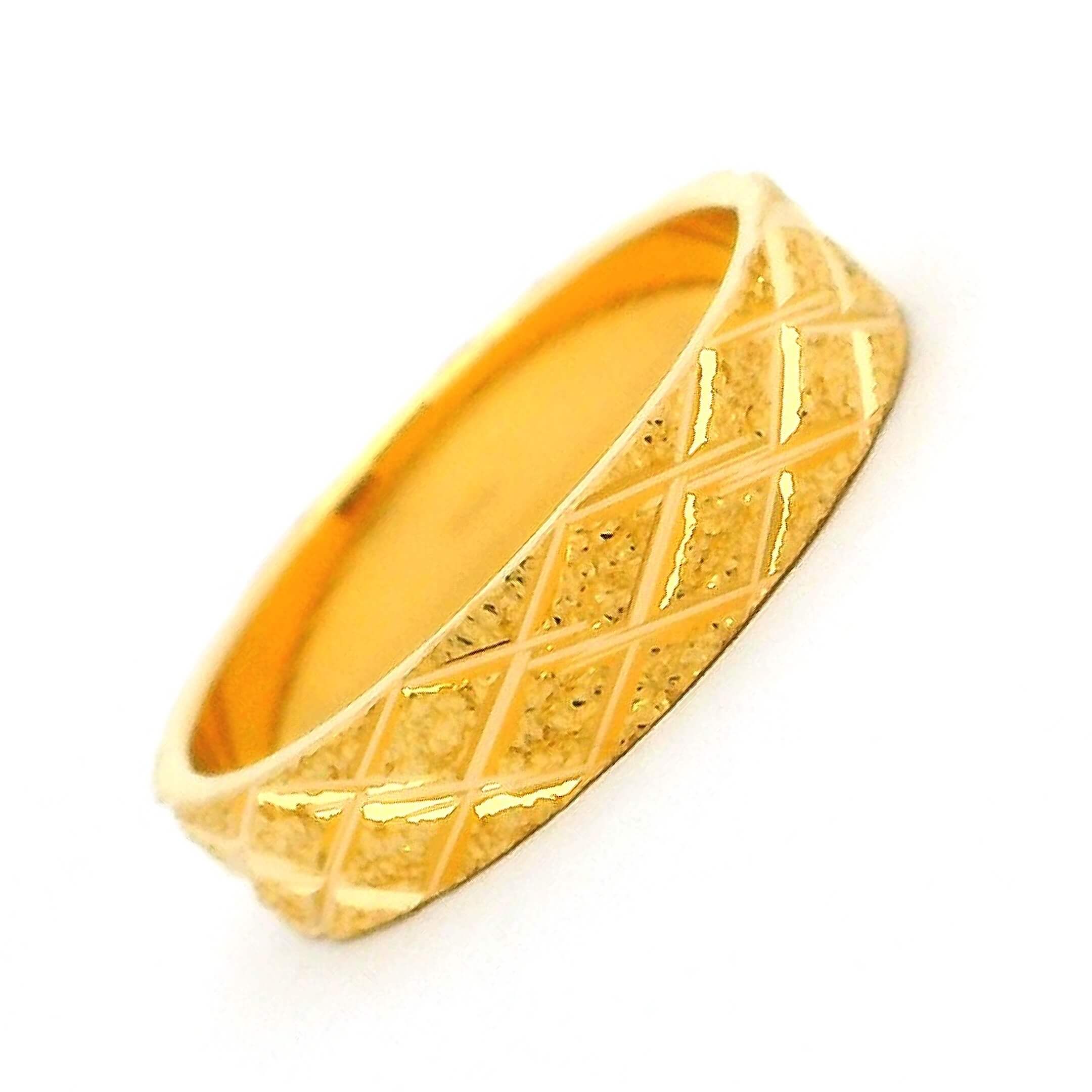 Together Forever Gold Couple Rings