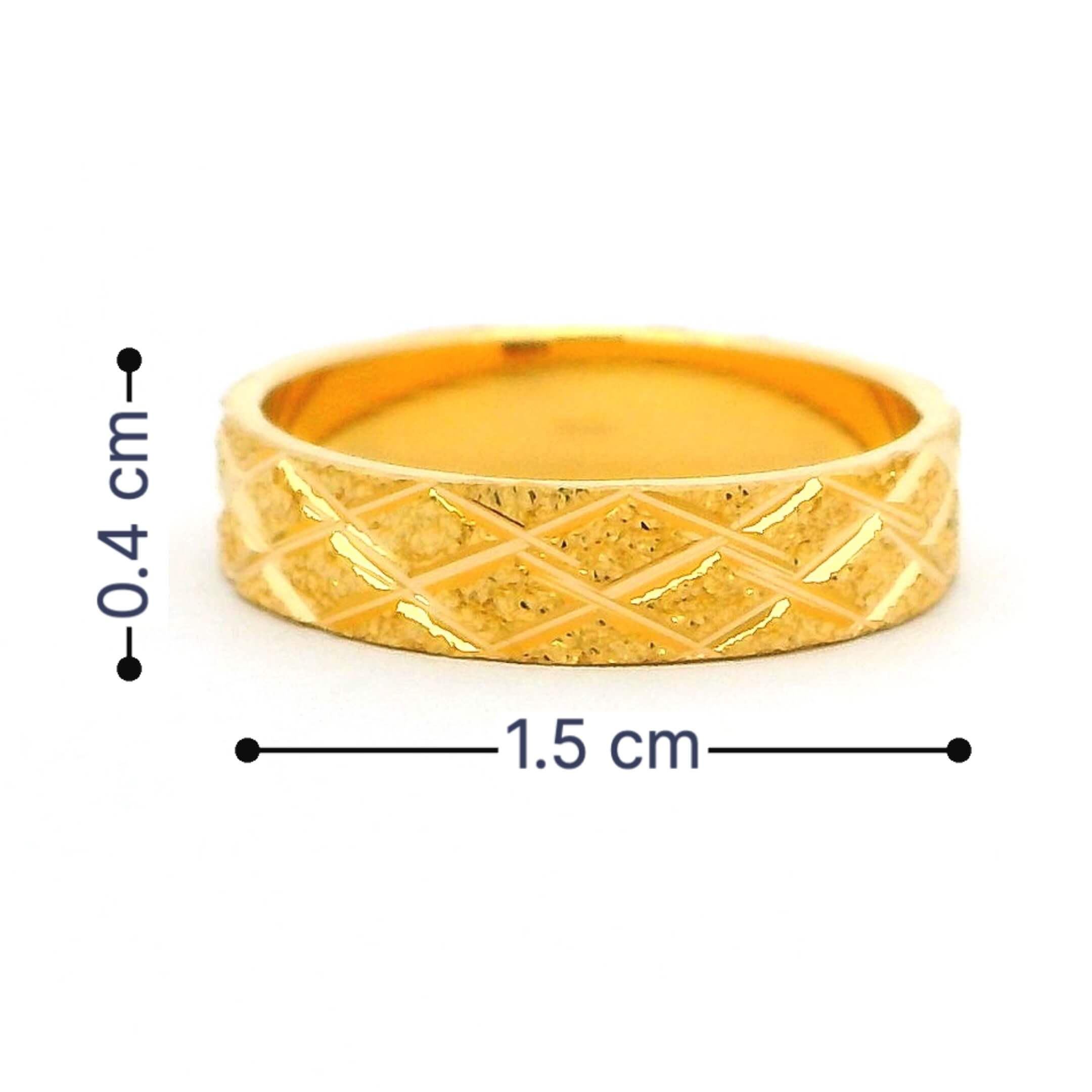 Together Forever Gold Couple Rings
