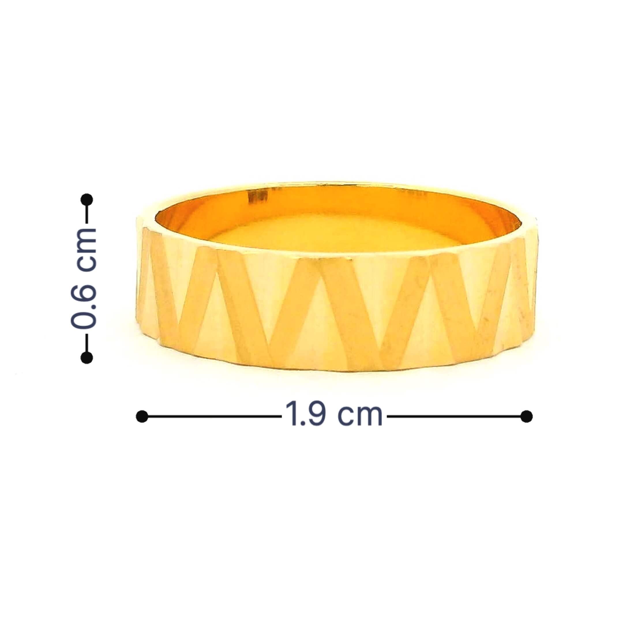 Our Promise Gold Couple Rings