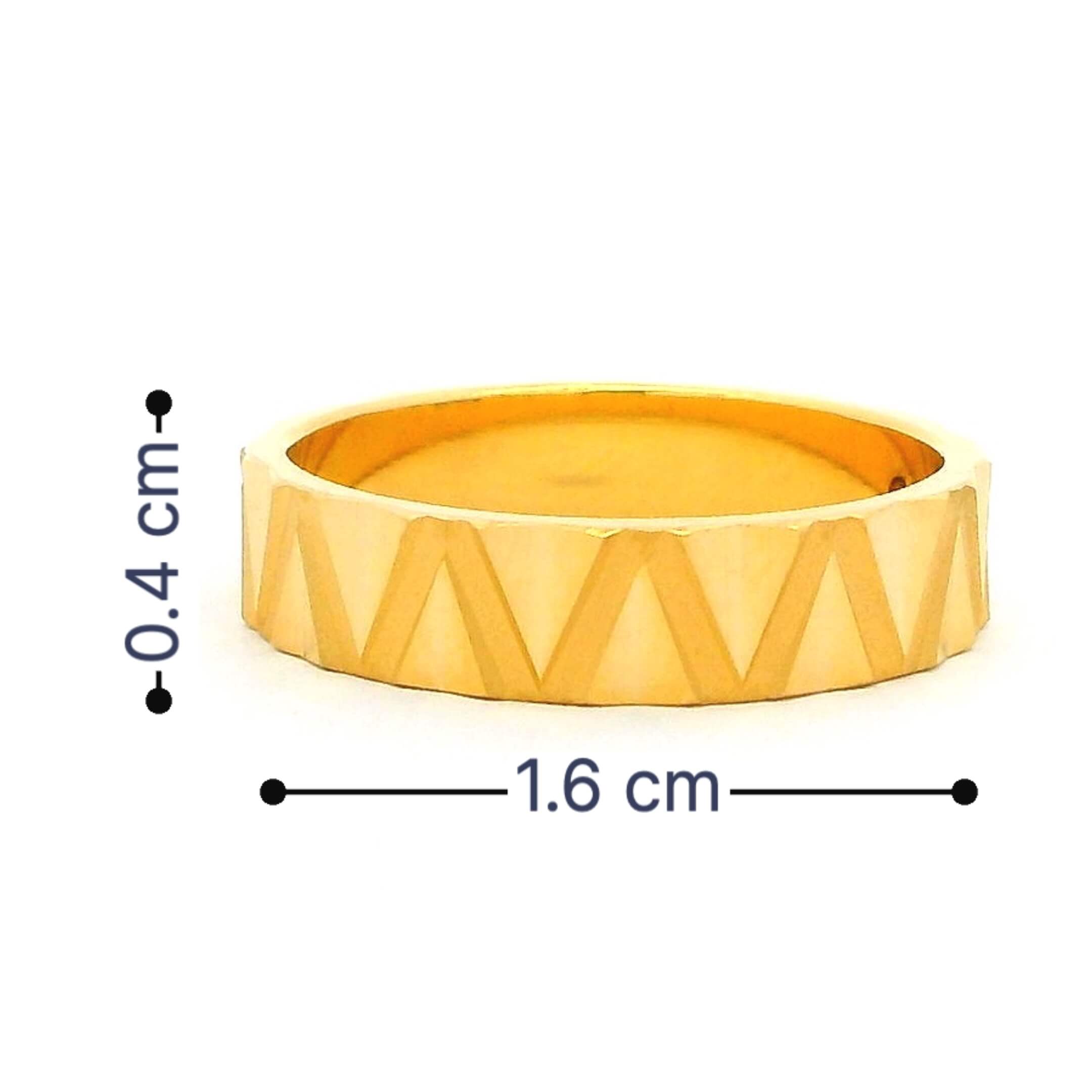 Our Promise Gold Couple Rings