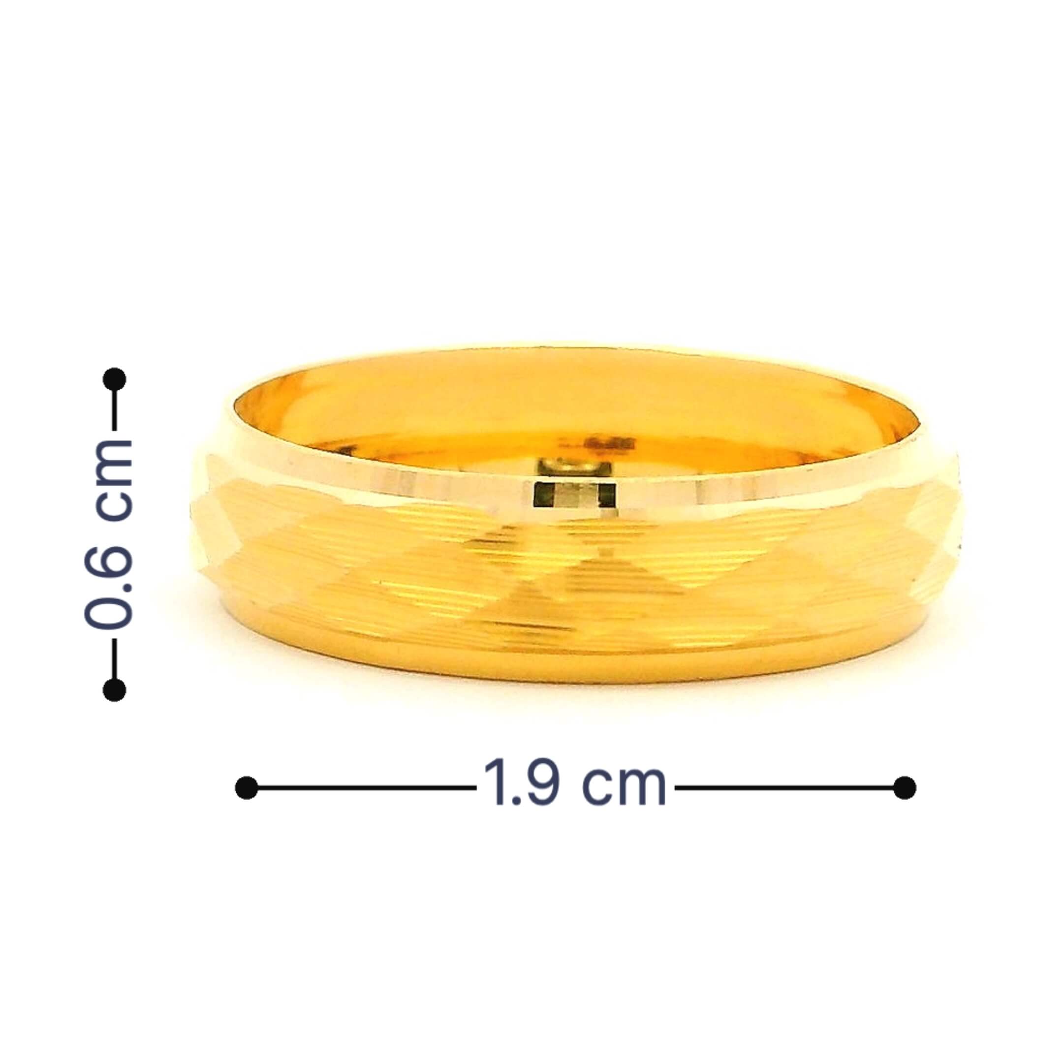 Our Vow Gold Couple Rings