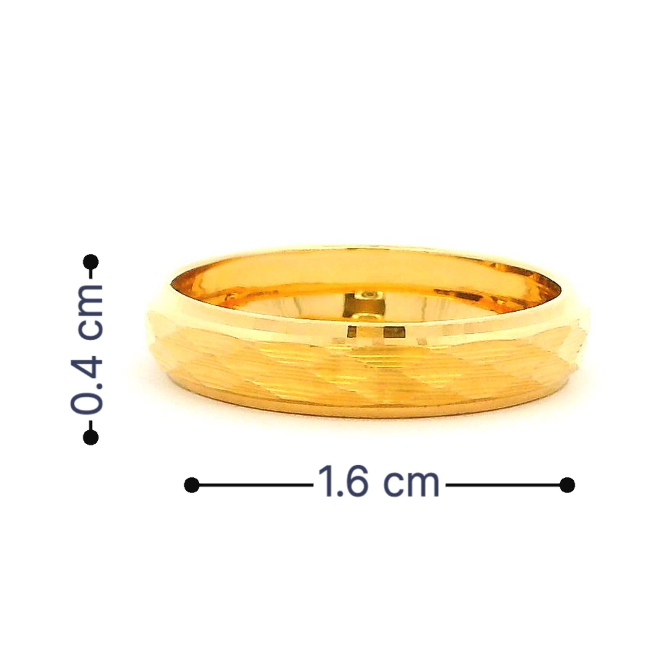 Our Vow Gold Couple Rings