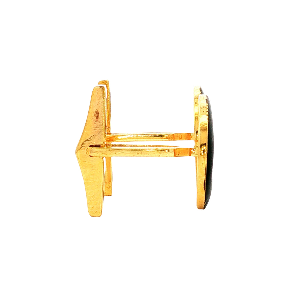 Mens Gold Cufflink