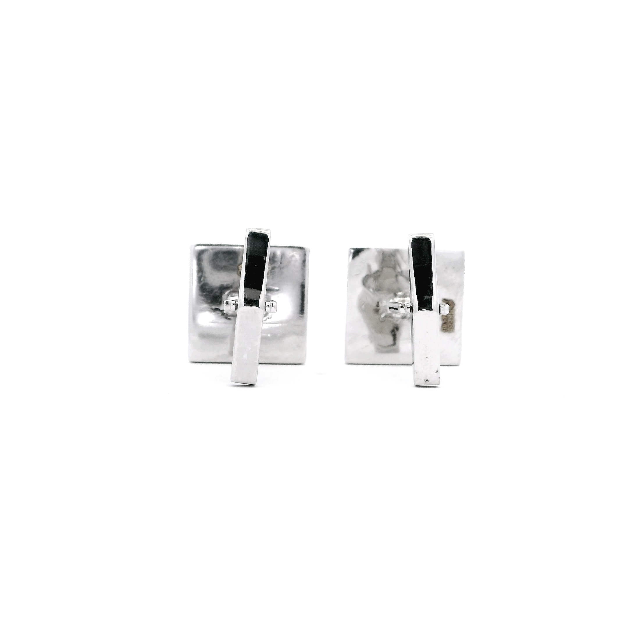 Rugged Shine Gold Cufflinks for Men