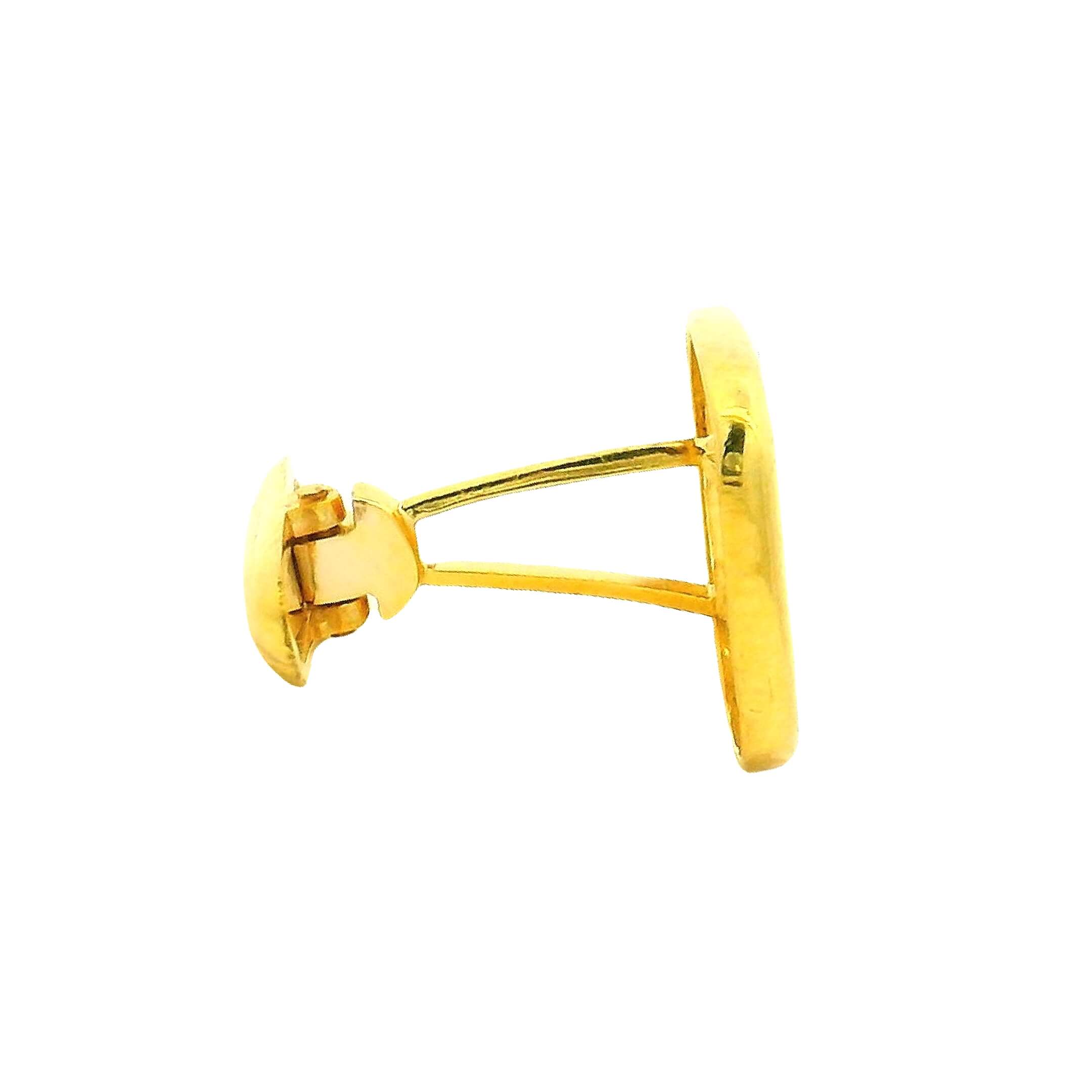 Husky Black Gold Cufflinks