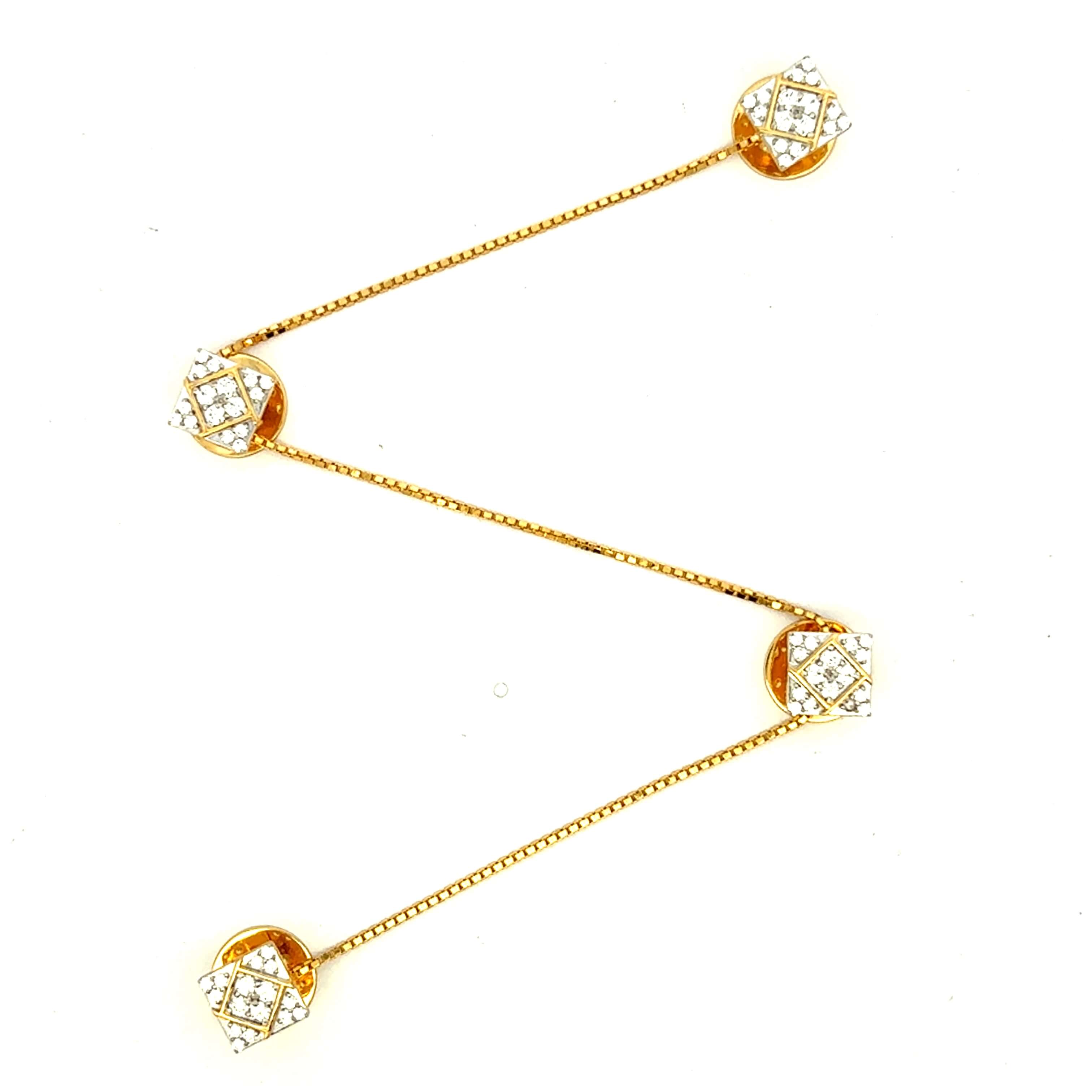 Classy Stylish Gold Kurta Buttons