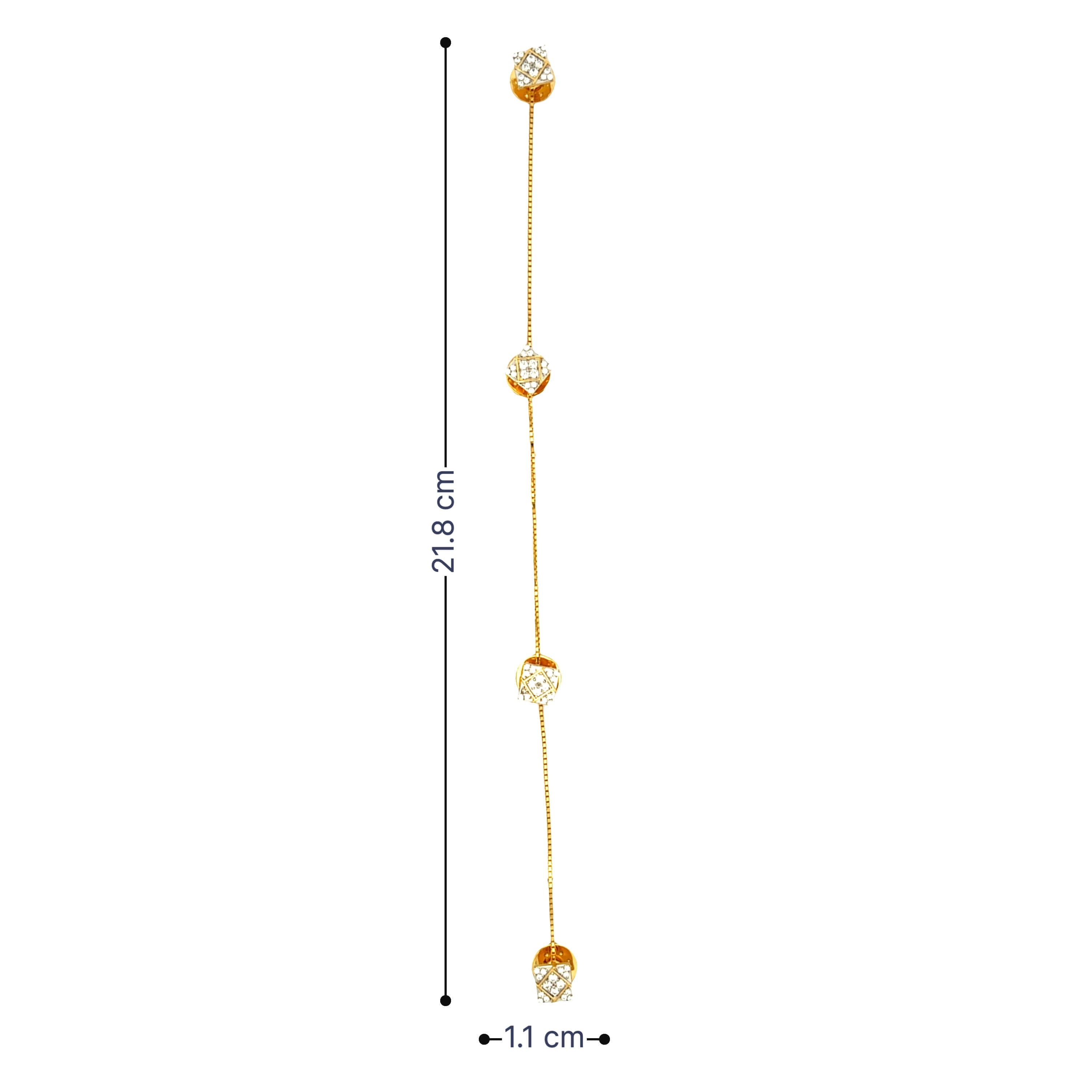 Classy Stylish Gold Kurta Buttons