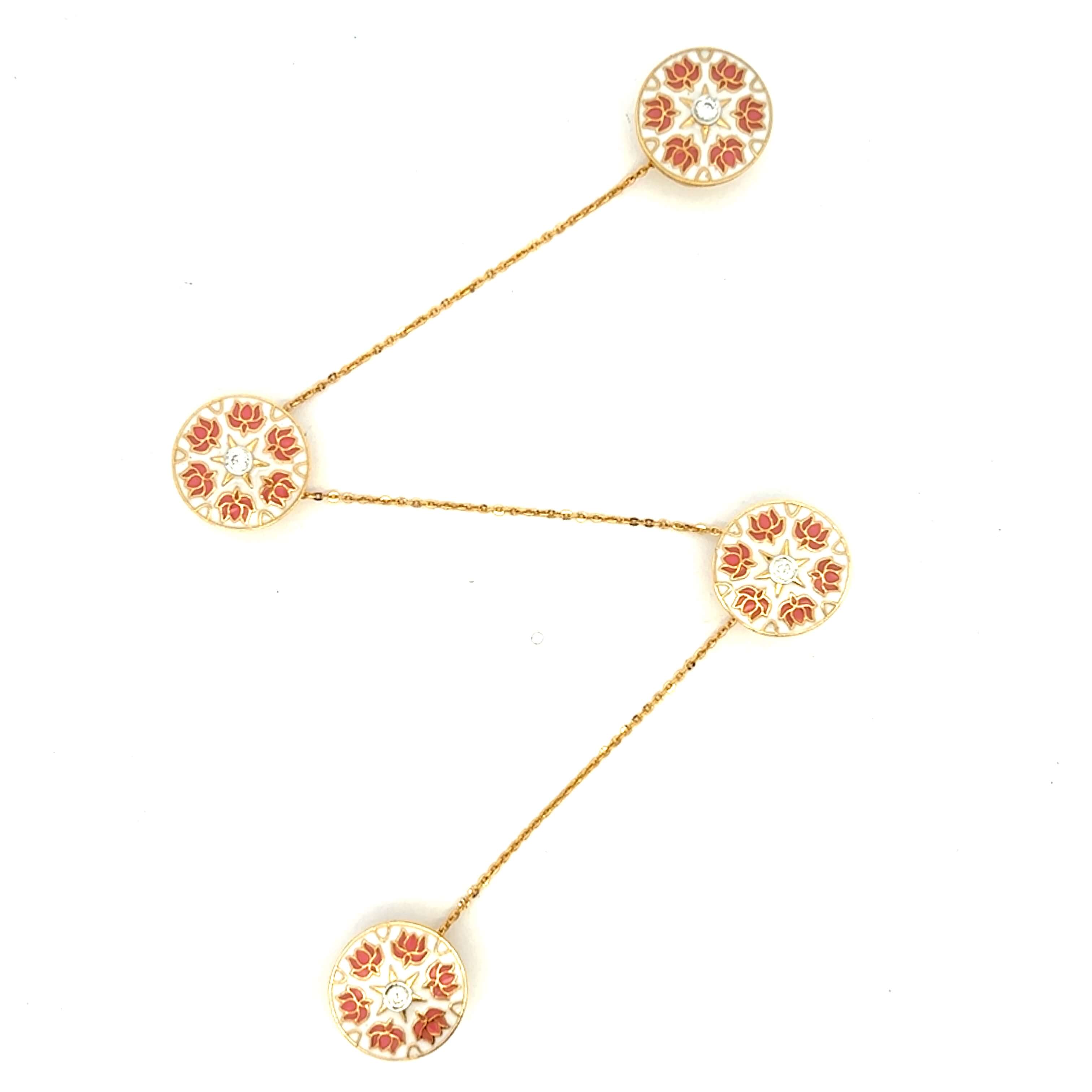 Fancy Radiance Gold Kurta Buttons