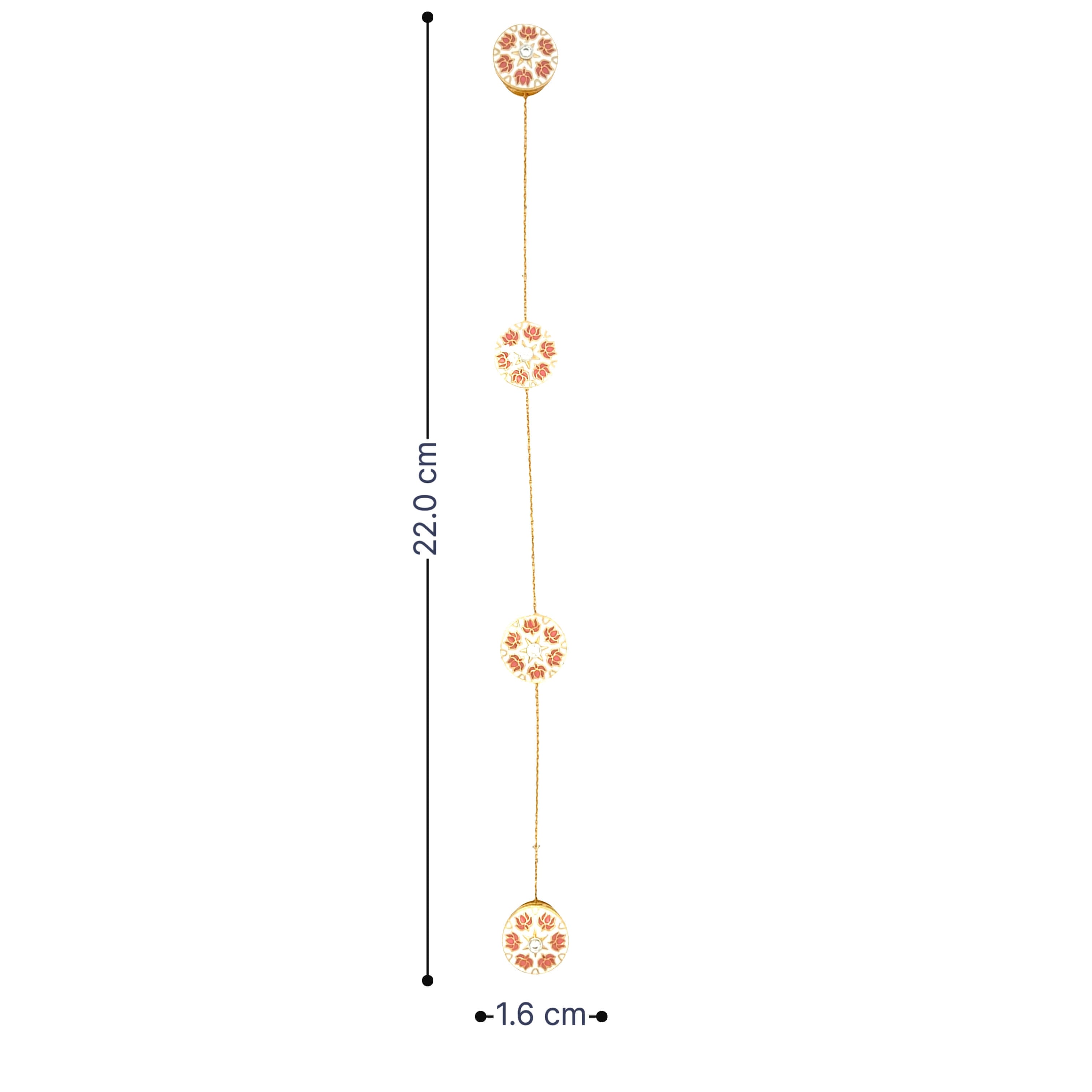 Fancy Radiance Gold Kurta Buttons