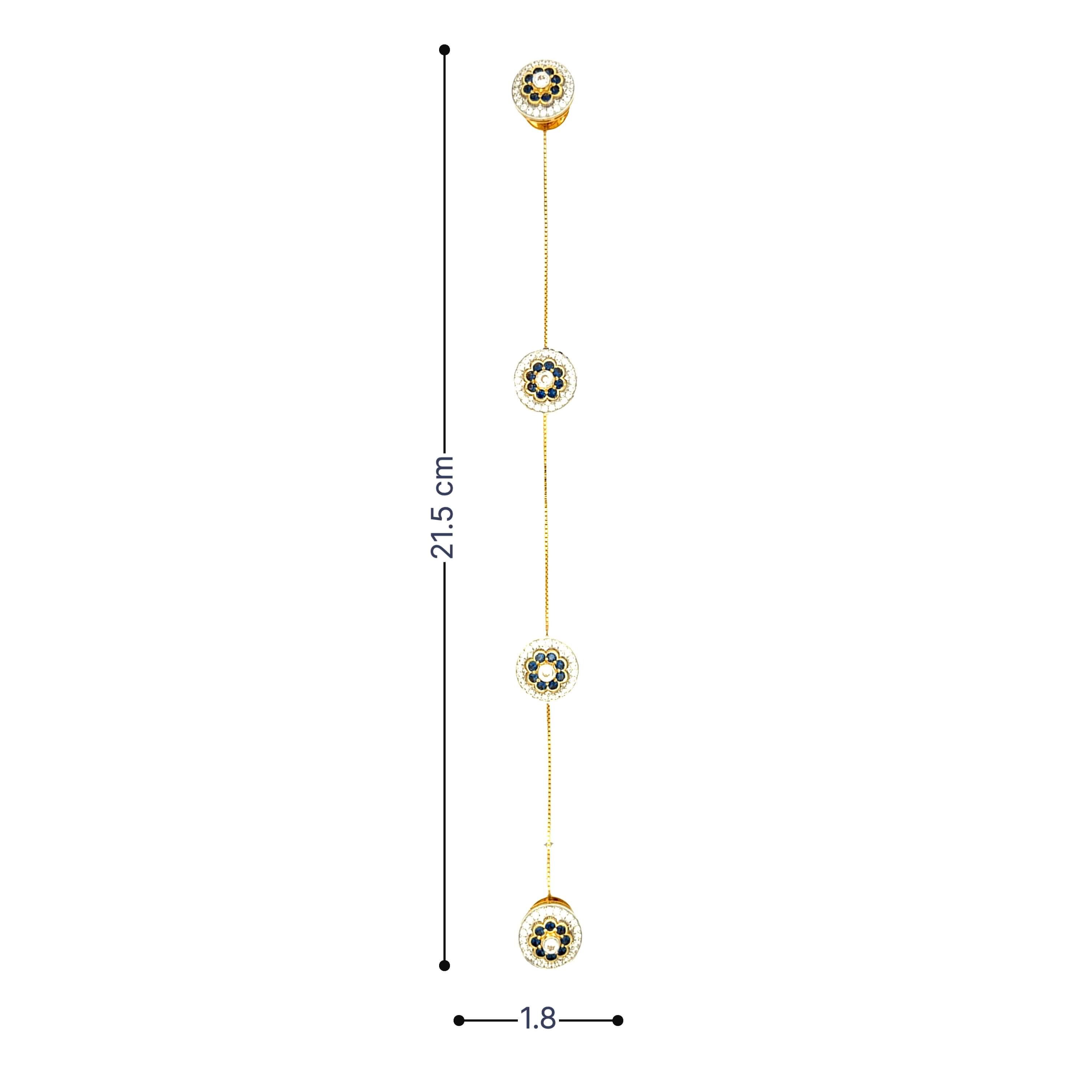 Stylish Vigour Gold Kurta Buttons