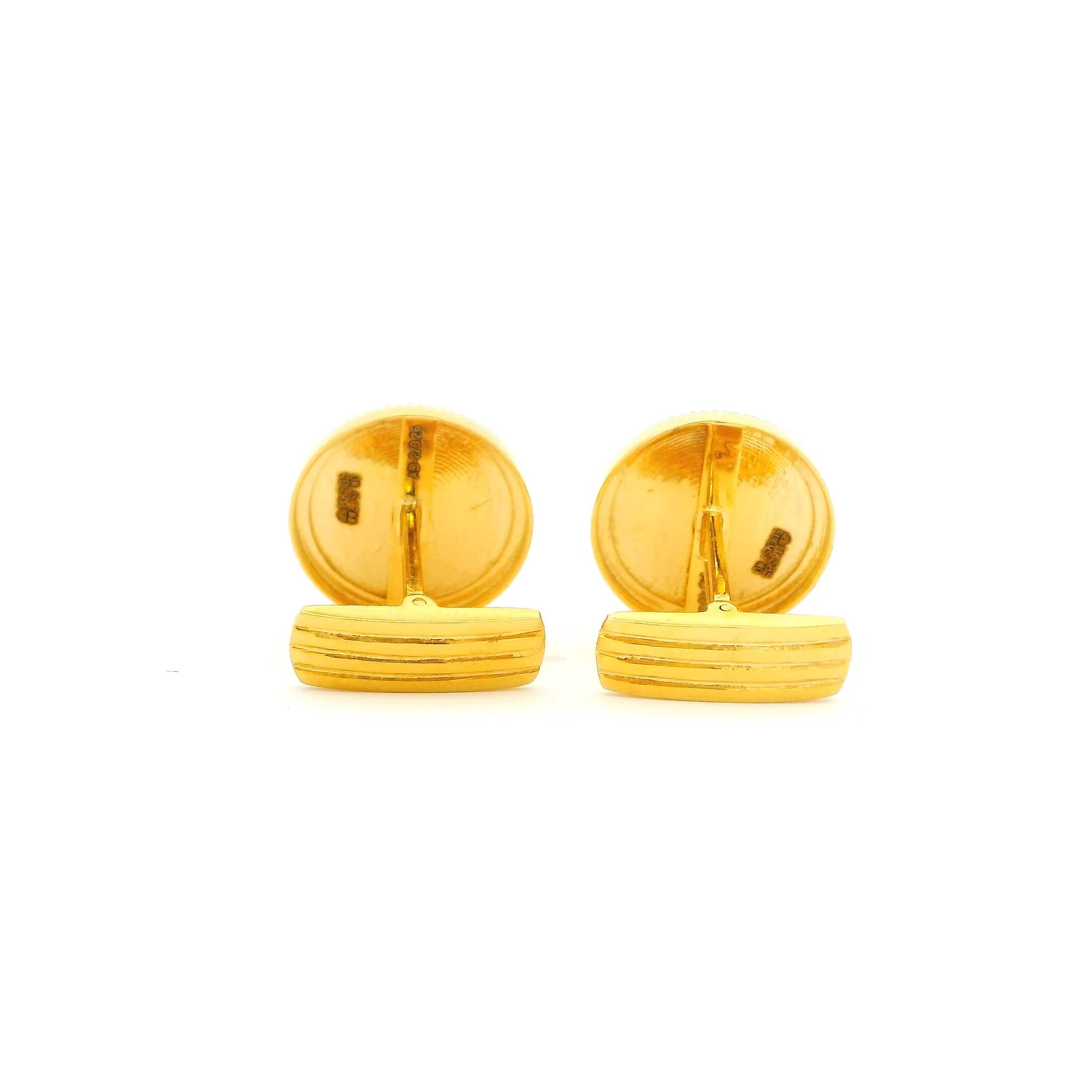Splendour Shine Gold Cufflinks