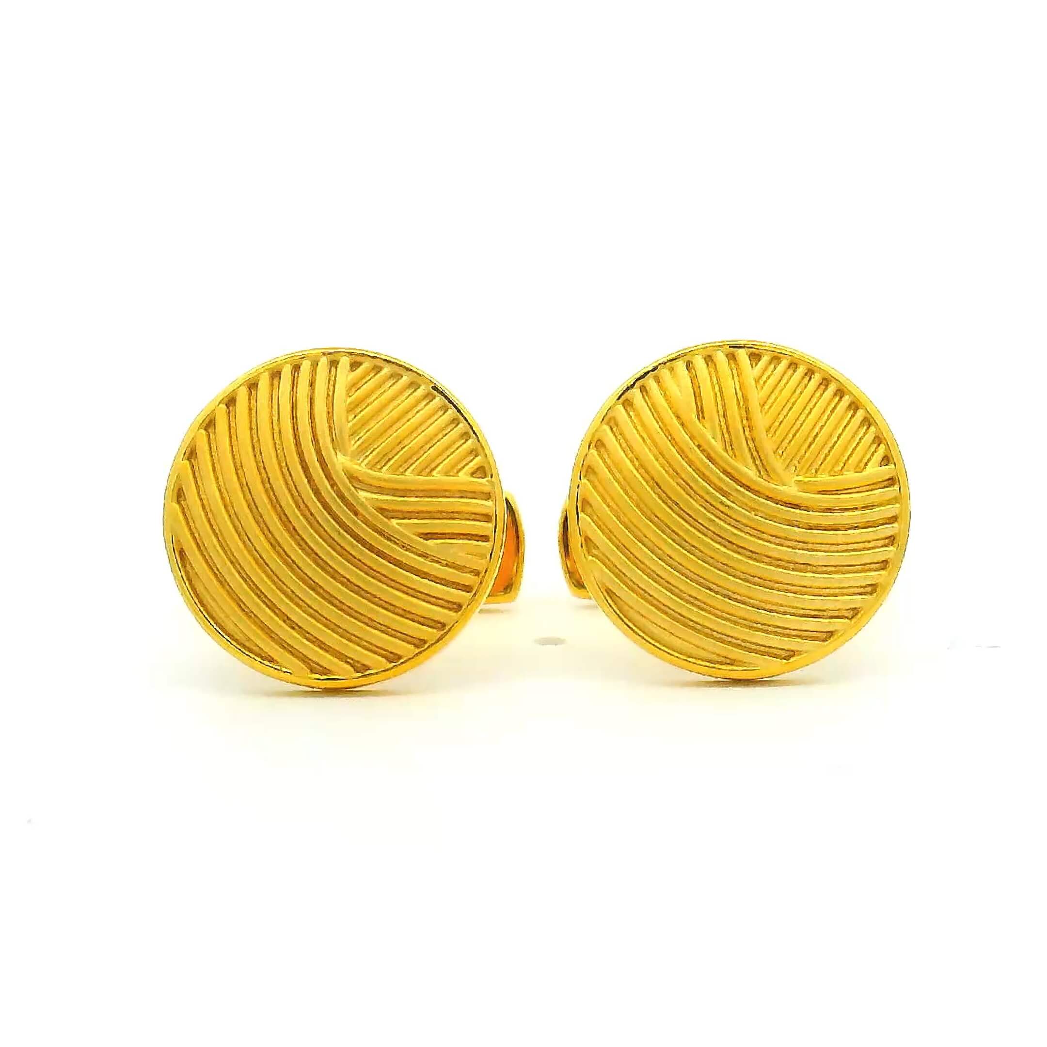 Urban Classy Gold Cufflinks for Men
