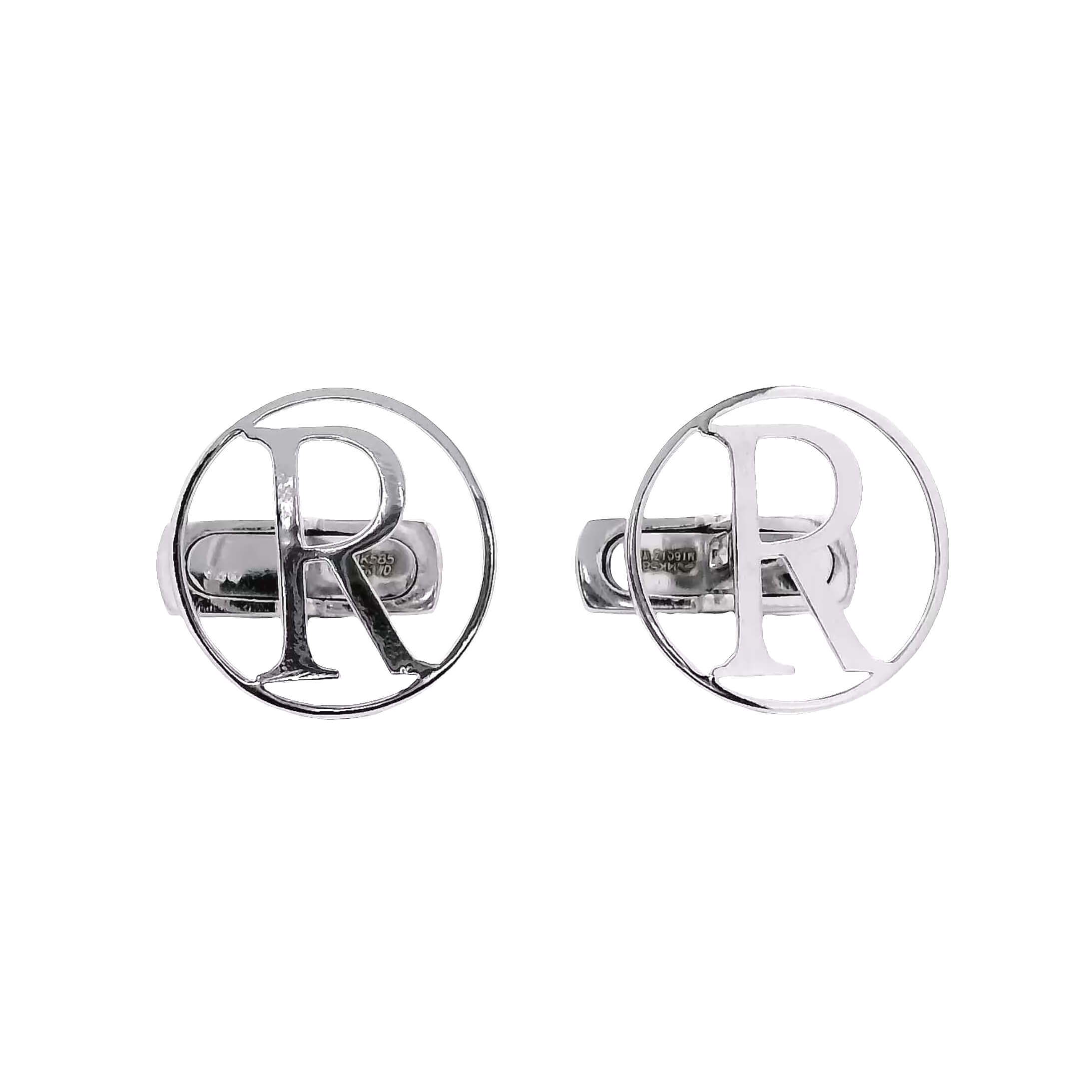 Radiant R Cufflinks for Men