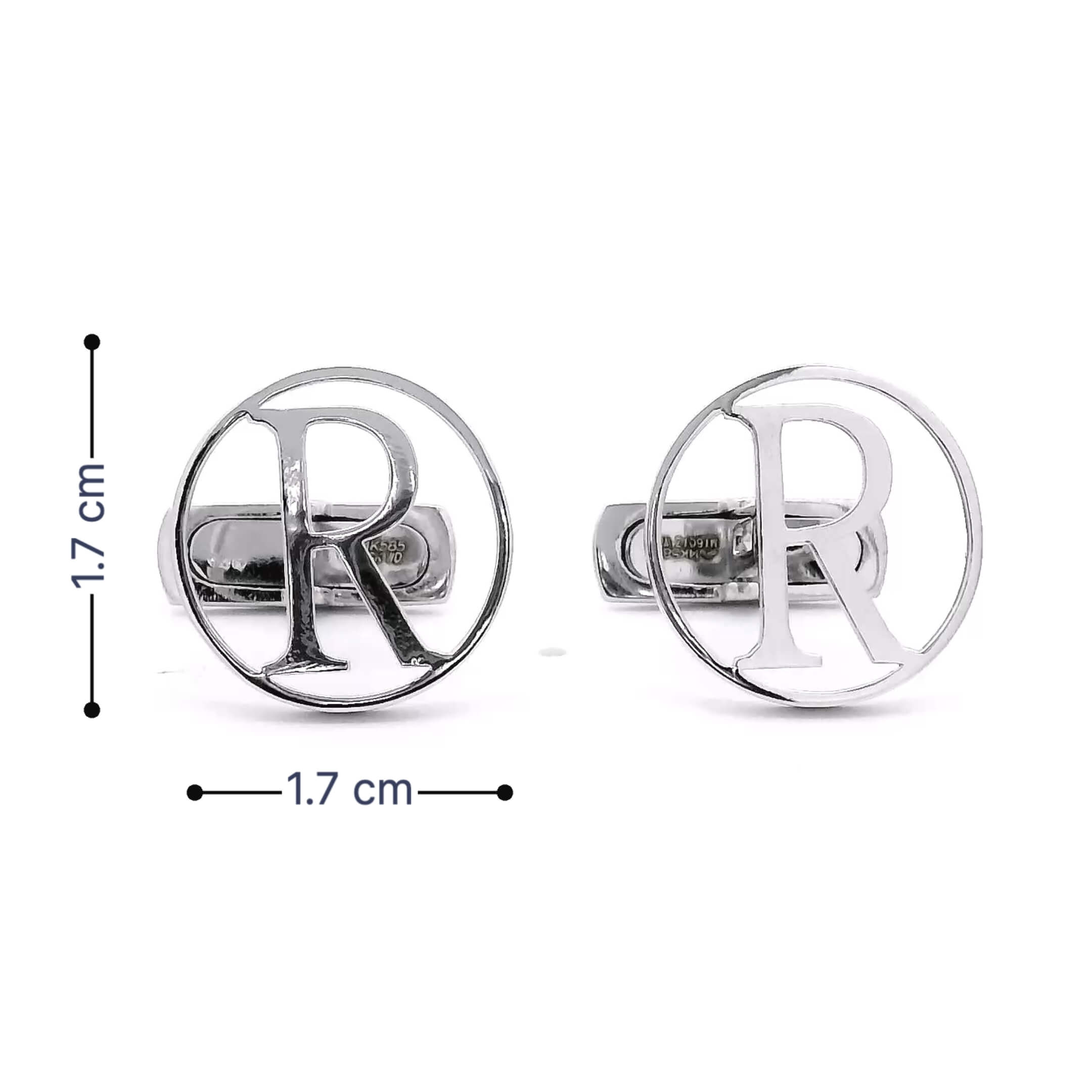 Radiant R Cufflinks for Men