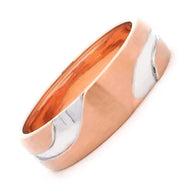 Brawny Radiance Men Gold Ring
