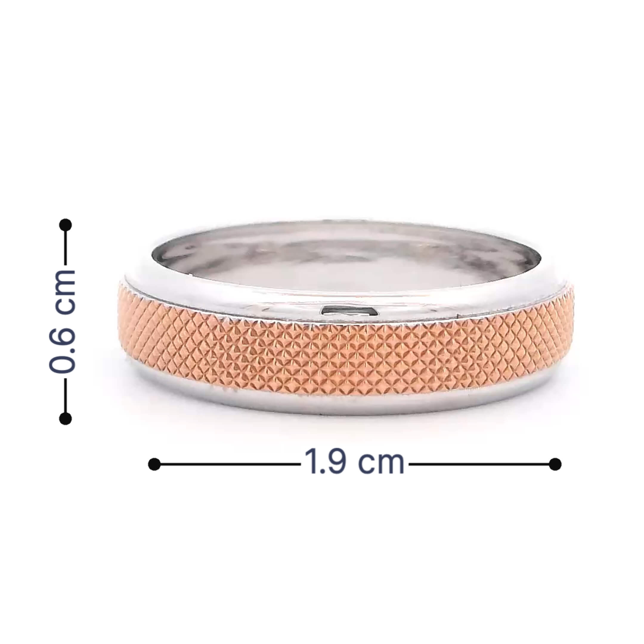 Modern Sauve Men Gold Ring