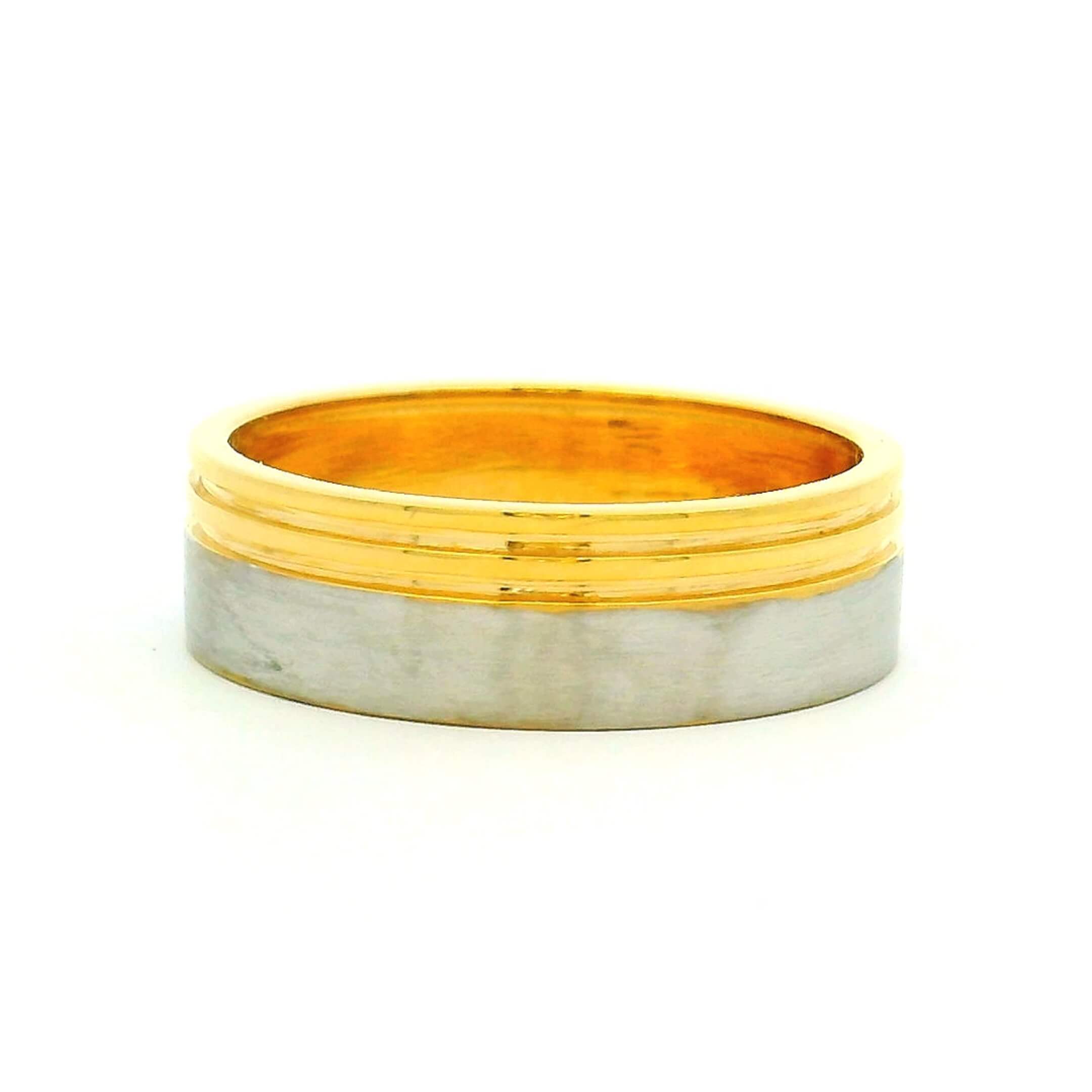 Macho Shine Gold Ring for Men