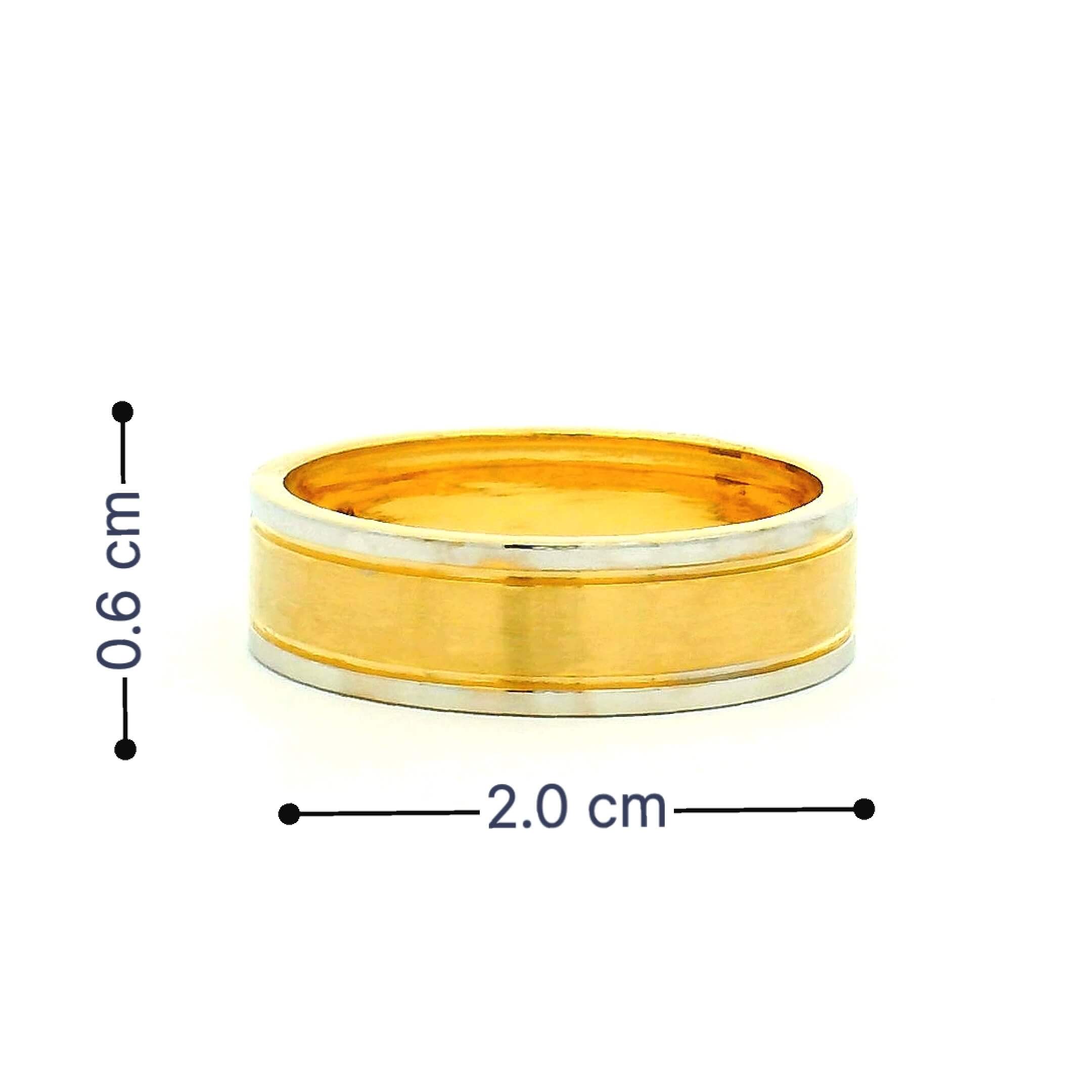 Simply Bold 18K Gold Ring for Men