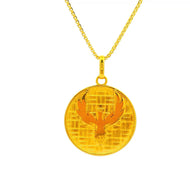 Mens Gold Locket