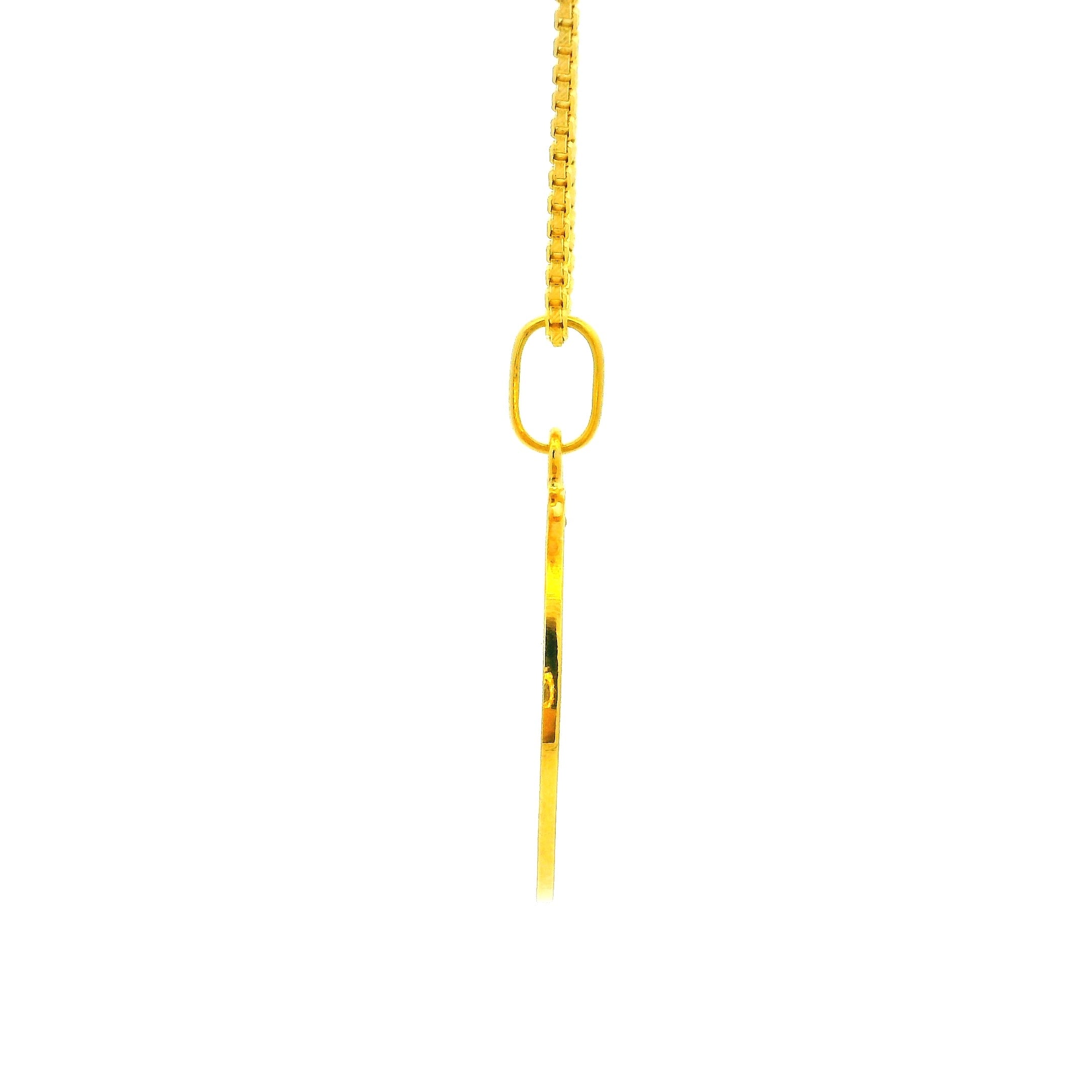 Mens Gold Locket