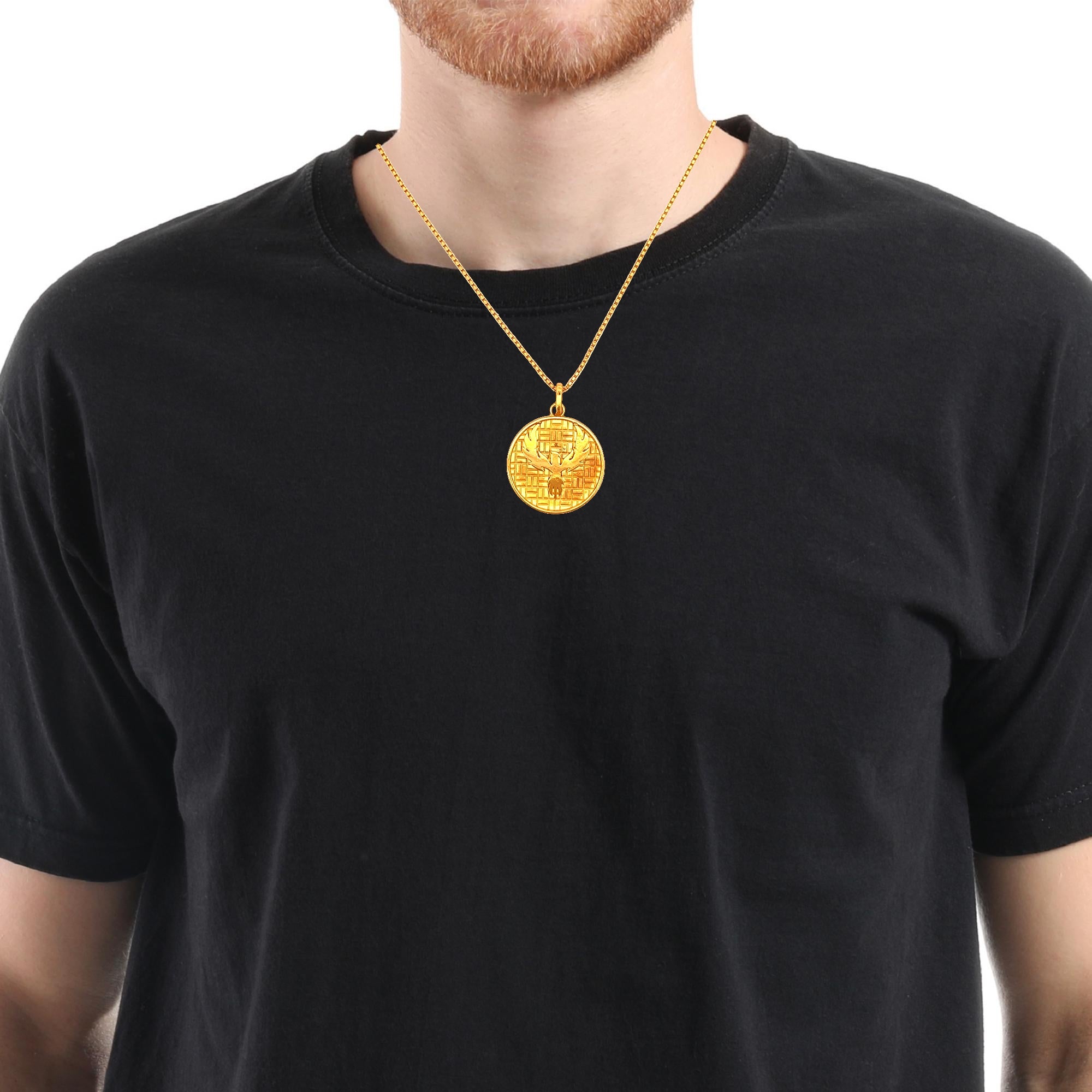 Mens Gold Locket