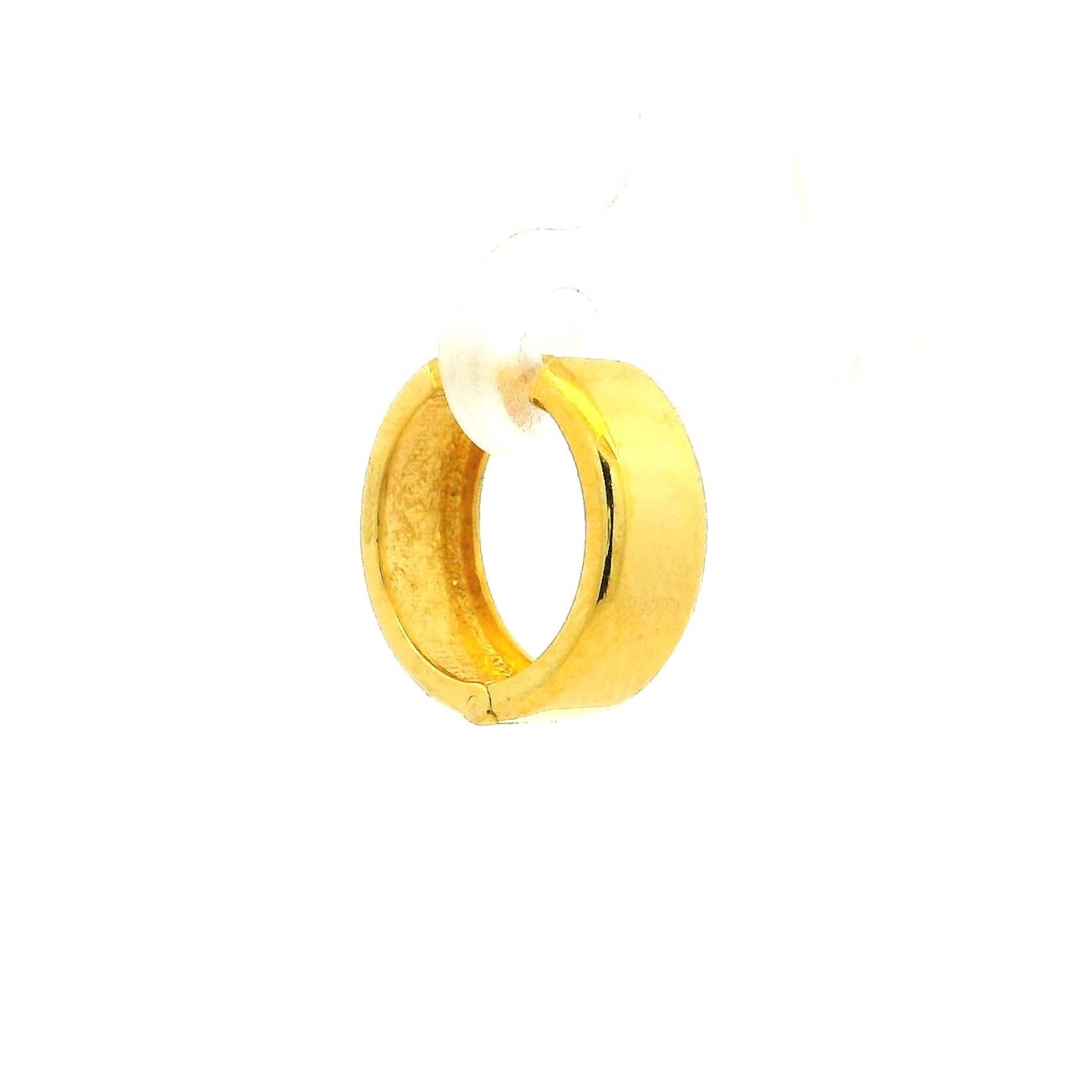 Mens Gold Hoop