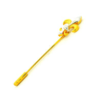 Vibrant Robust Gold Tie Pin