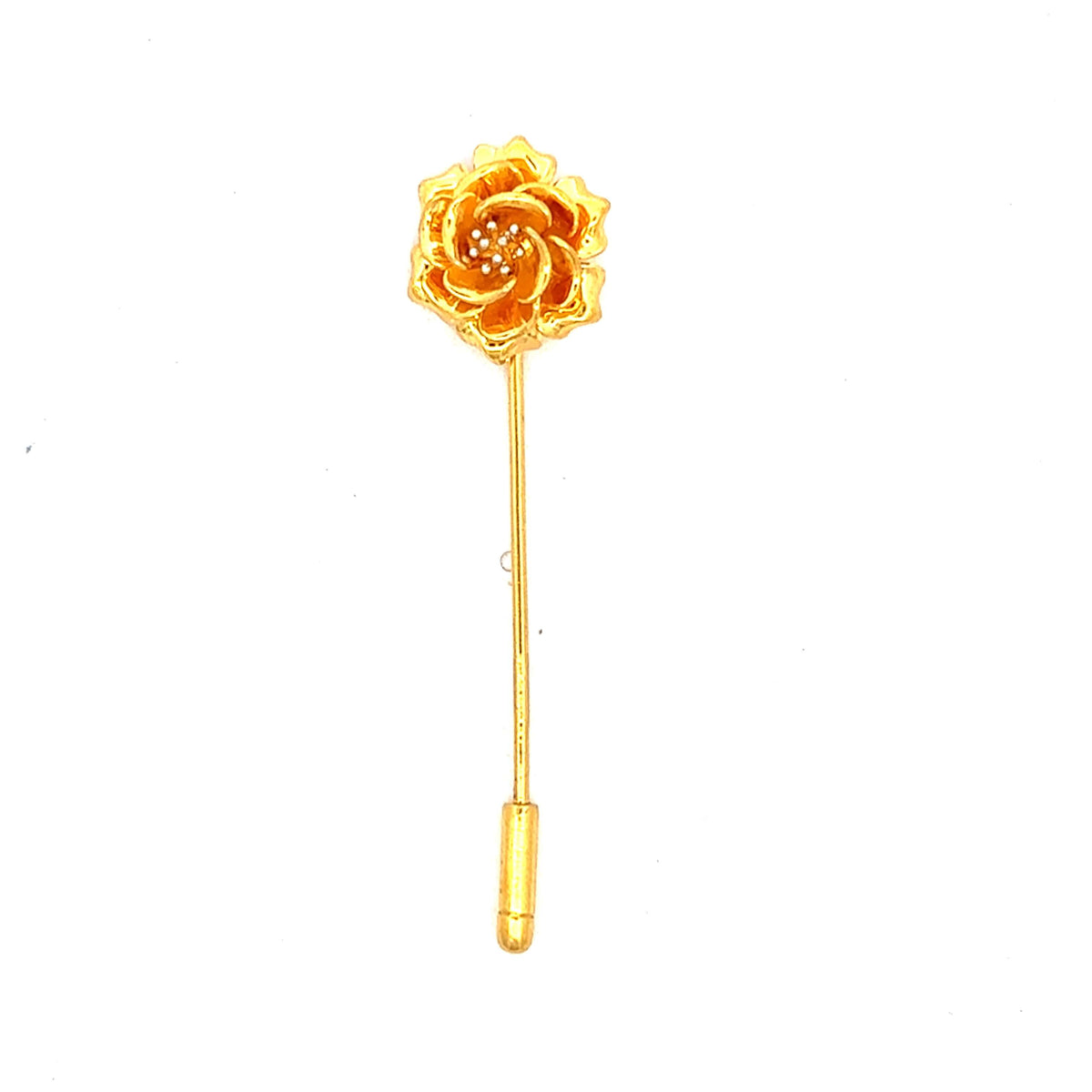 Gold Pin Fancy Stout Elegance Gold Tie Pin – WHP Jewellers